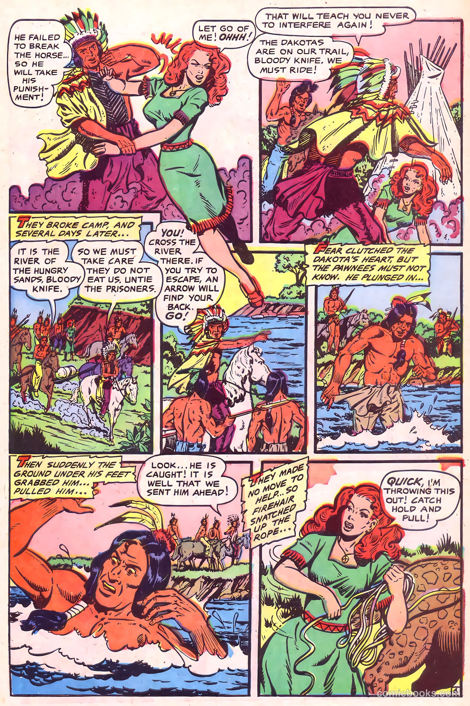 Rangers Comics #64 (1952) — page 6 of 34