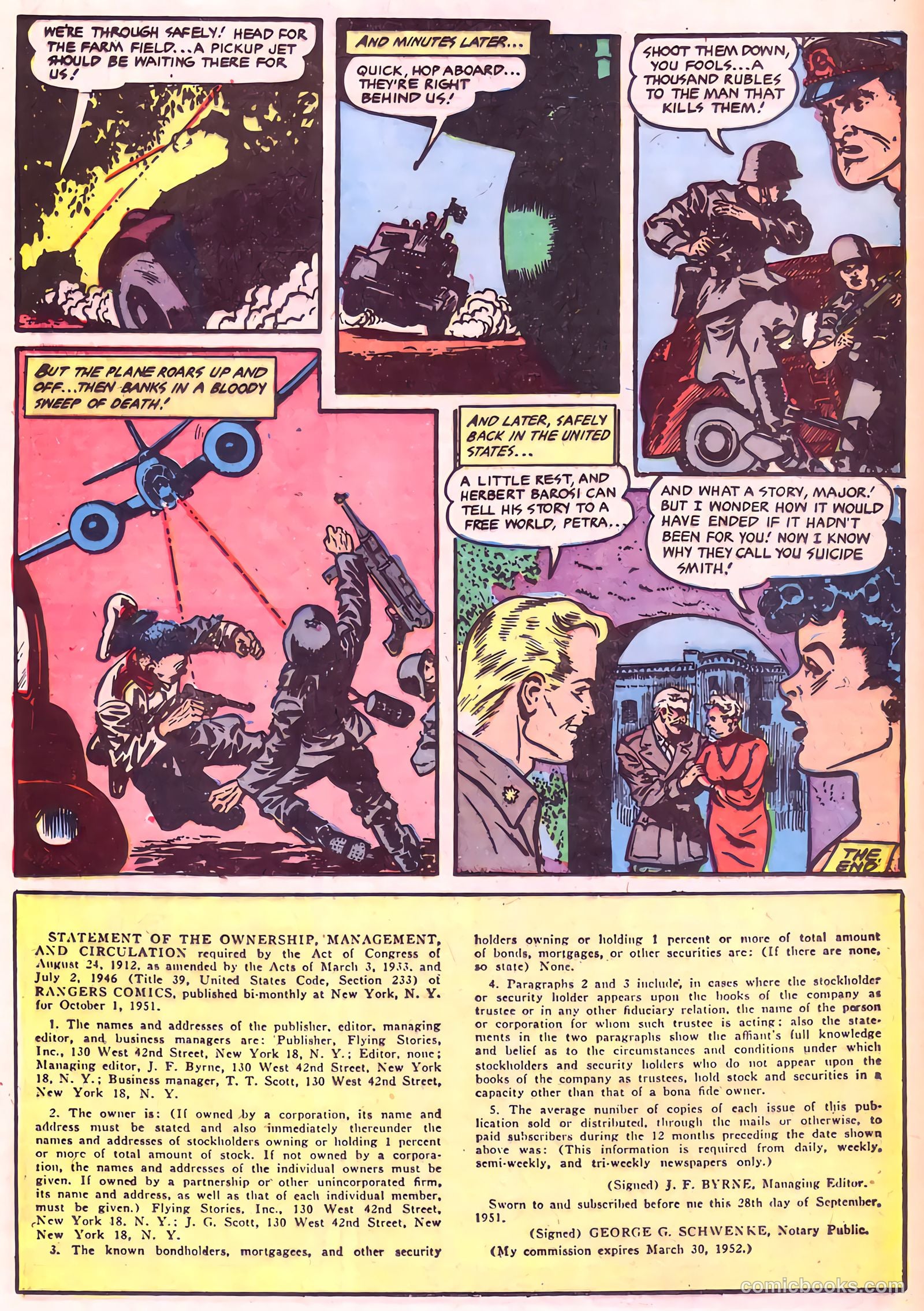 Rangers Comics #64 (1952) — page 16 of 34