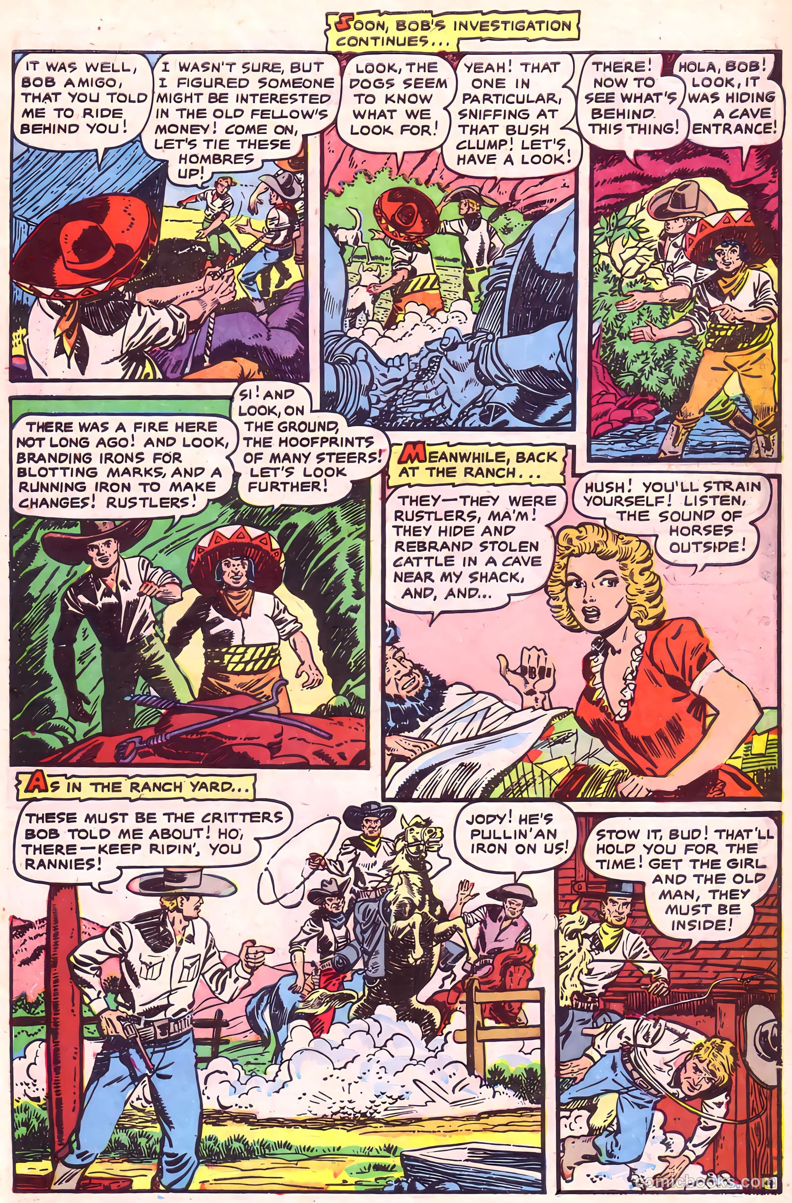 Rangers Comics #64 (1952) — page 30 of 34