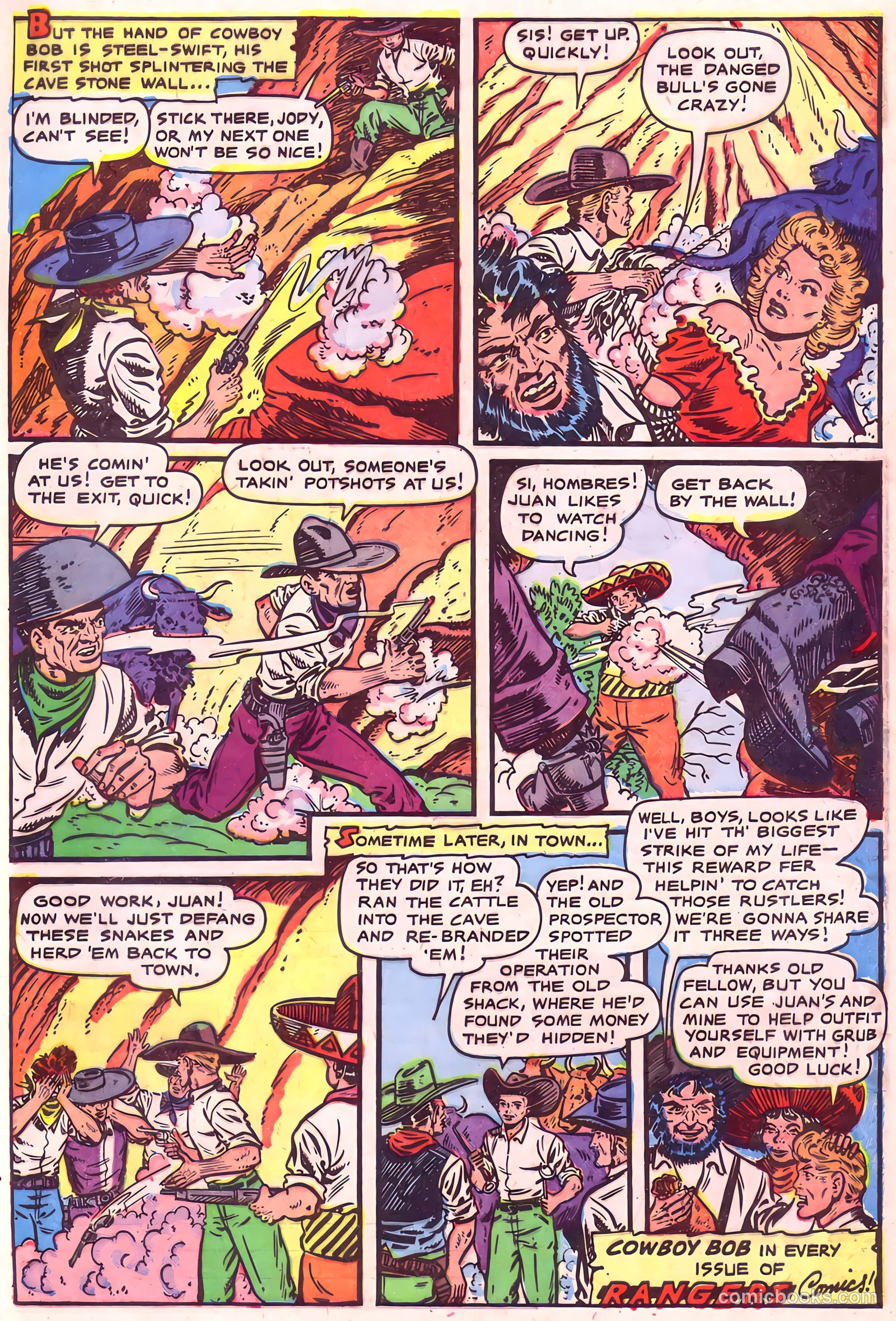 Rangers Comics #64 (1952) — page 32 of 34