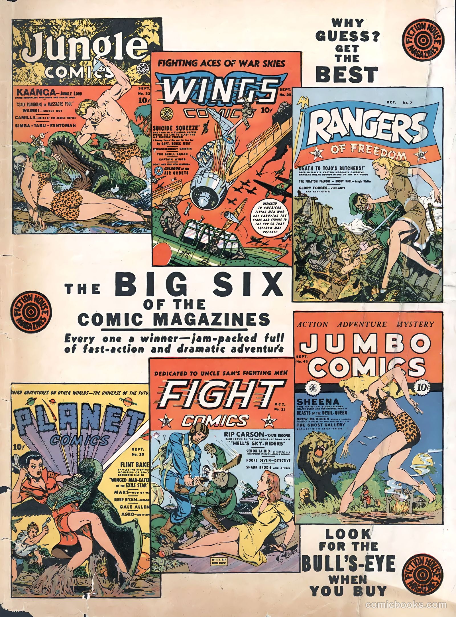 Rangers Comics #7 (1942) — page 67 of 68