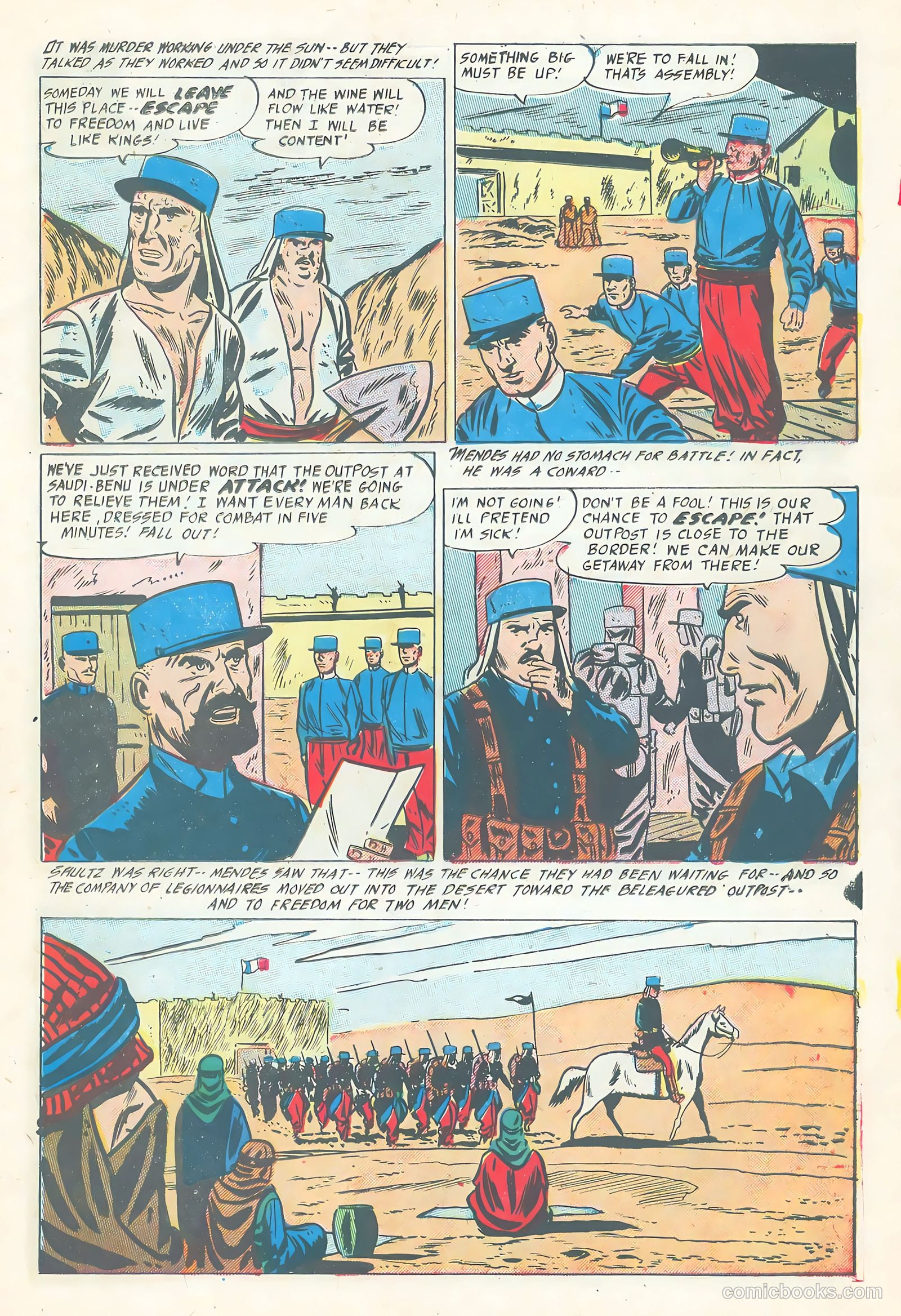 Real Adventure Comics #1 (1955) — page 5 of 36