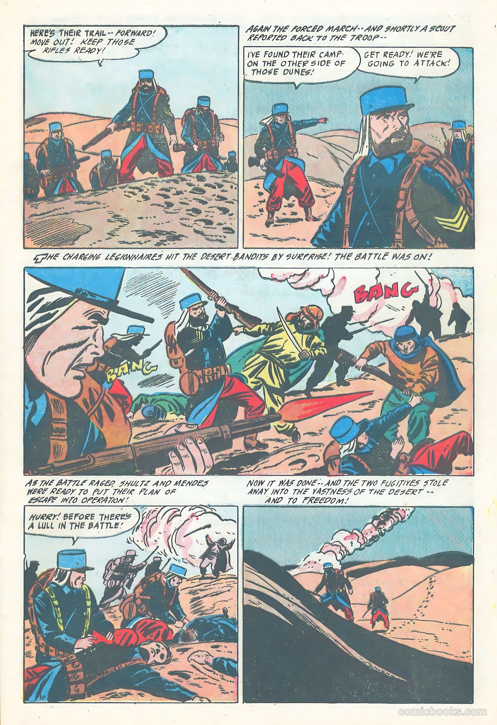 Real Adventure Comics #1 (1955) — page 7 of 36