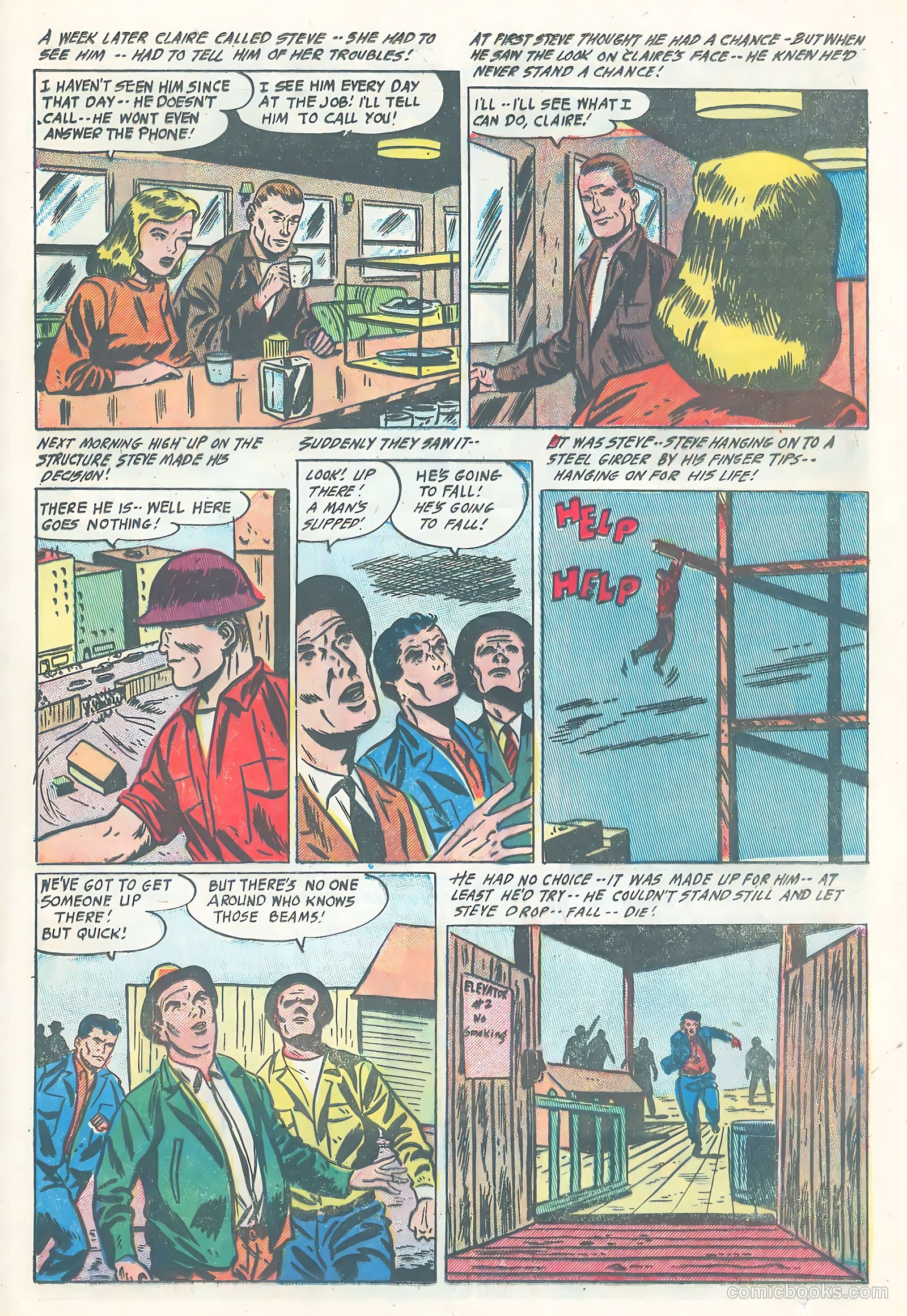 Real Adventure Comics #1 (1955) — page 23 of 36