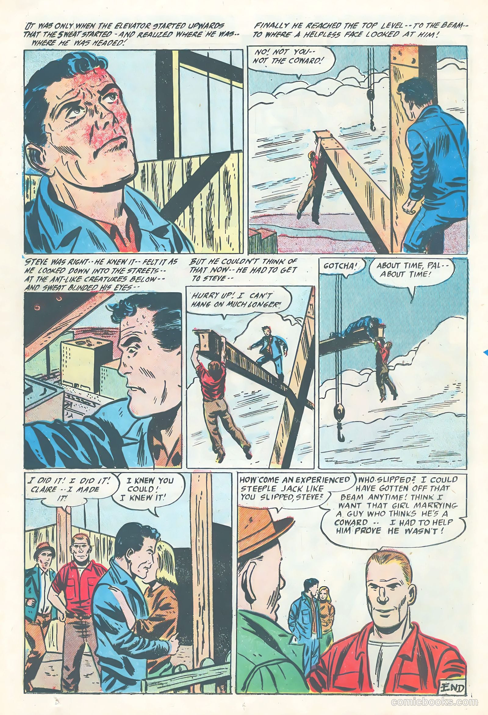 Real Adventure Comics #1 (1955) — page 24 of 36