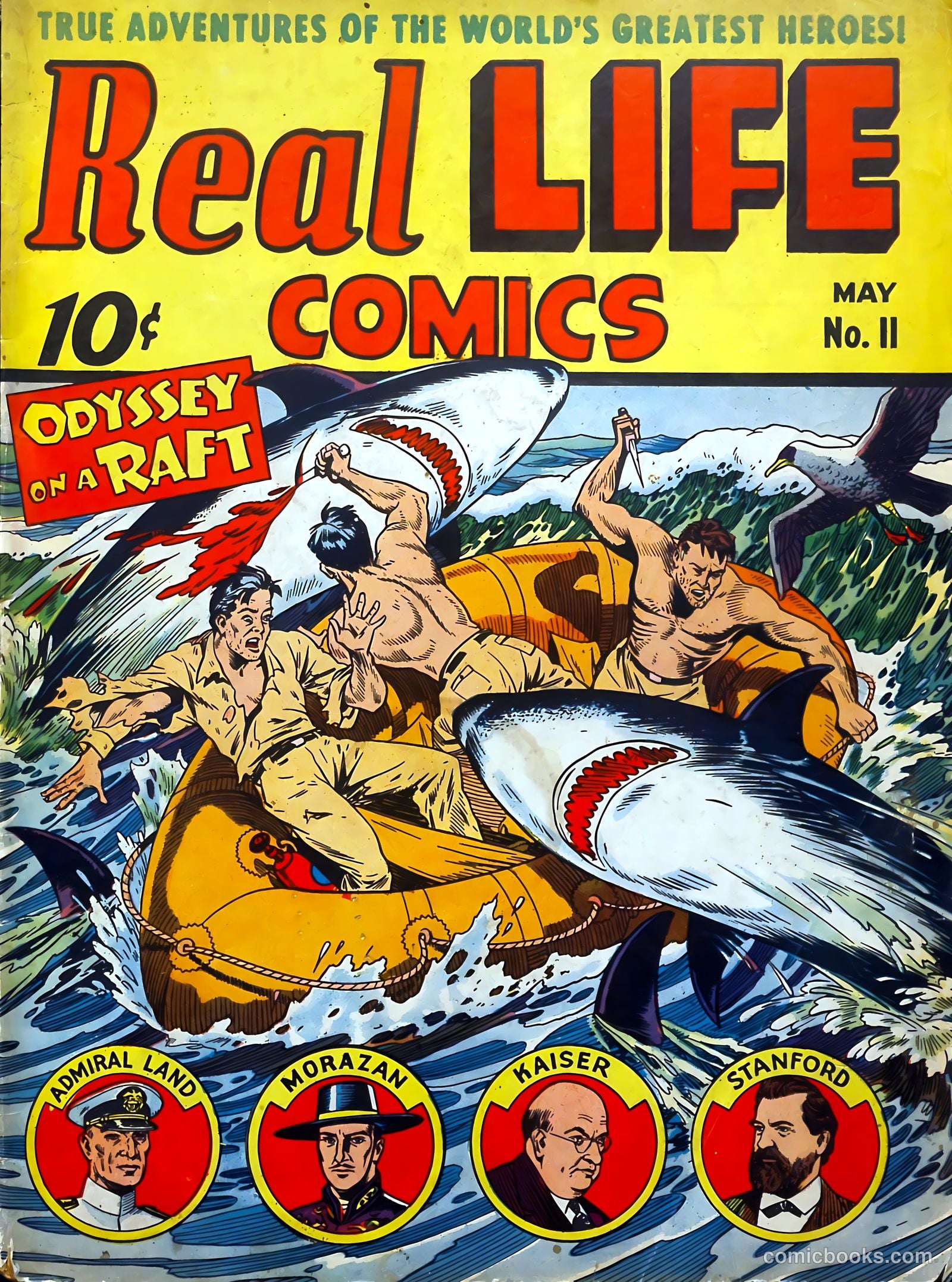 Real Adventure Comics #11 cover