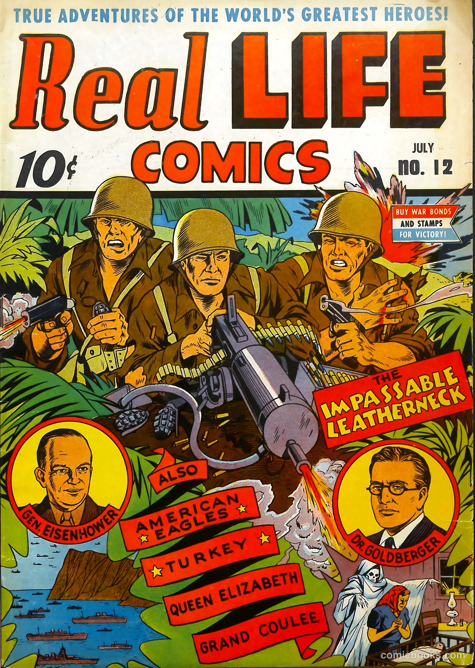 Real Adventure Comics #12 cover
