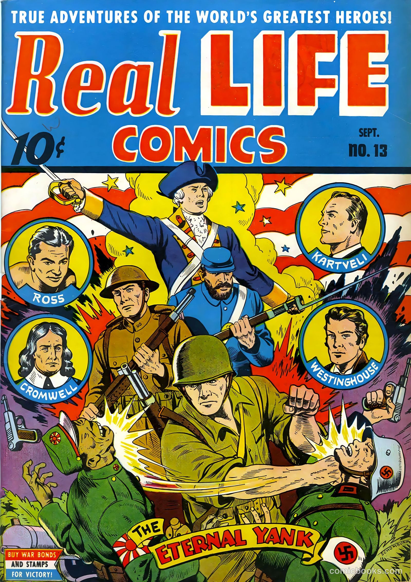 Real Adventure Comics #13 cover