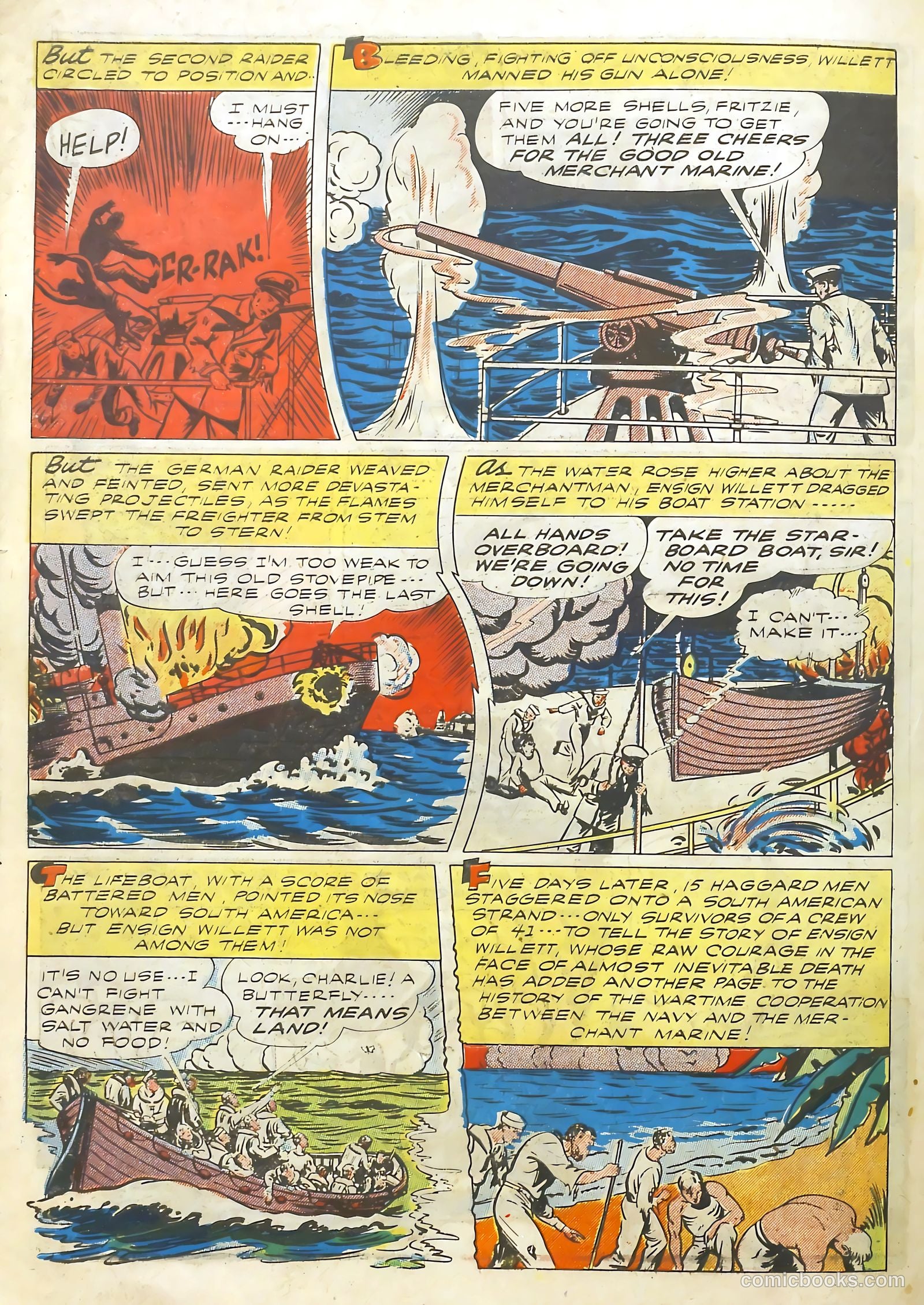 Real Adventure Comics #13 (1942) — page 59 of 61