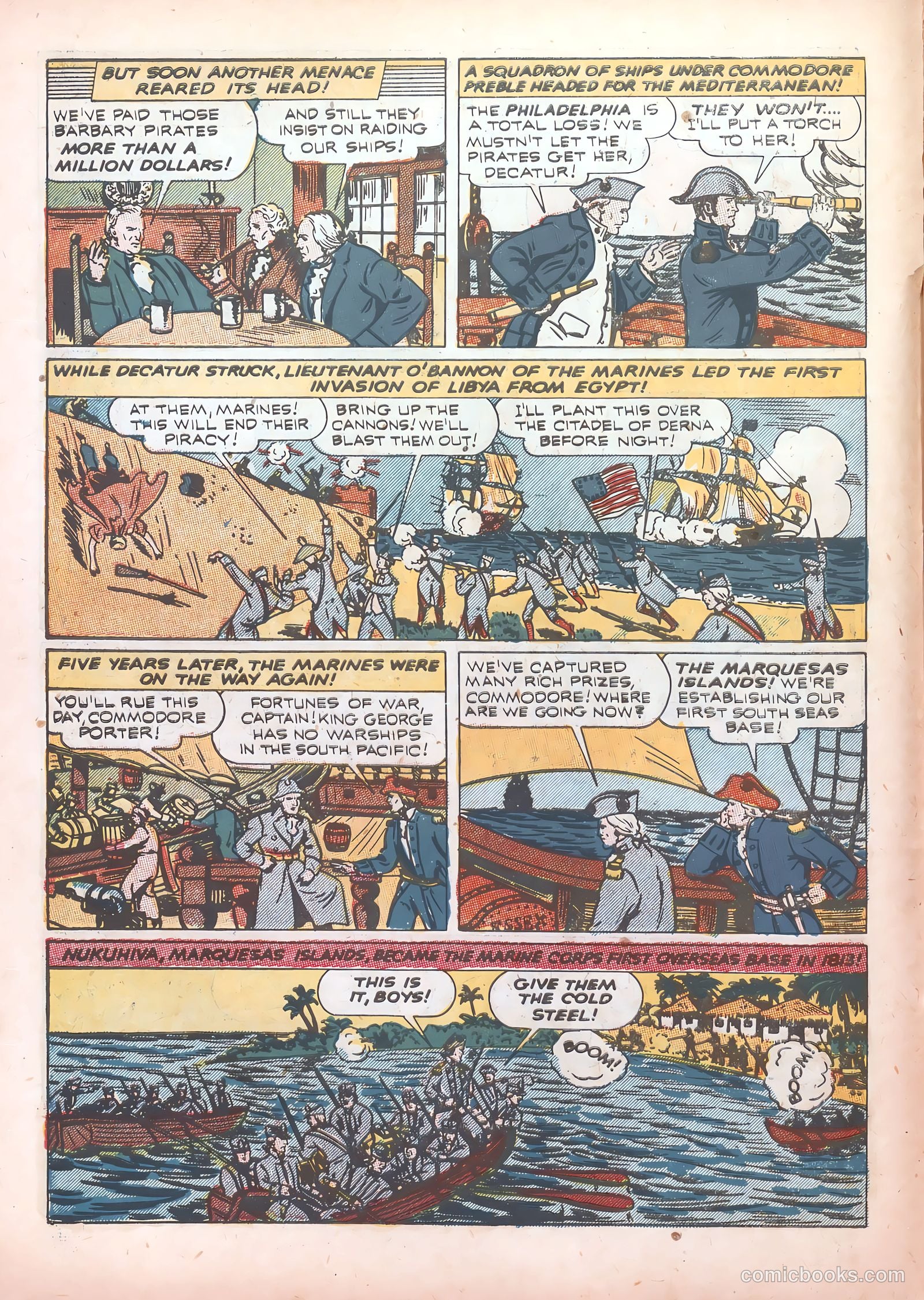 Real Adventure Comics #5 (1942) — page 18 of 68