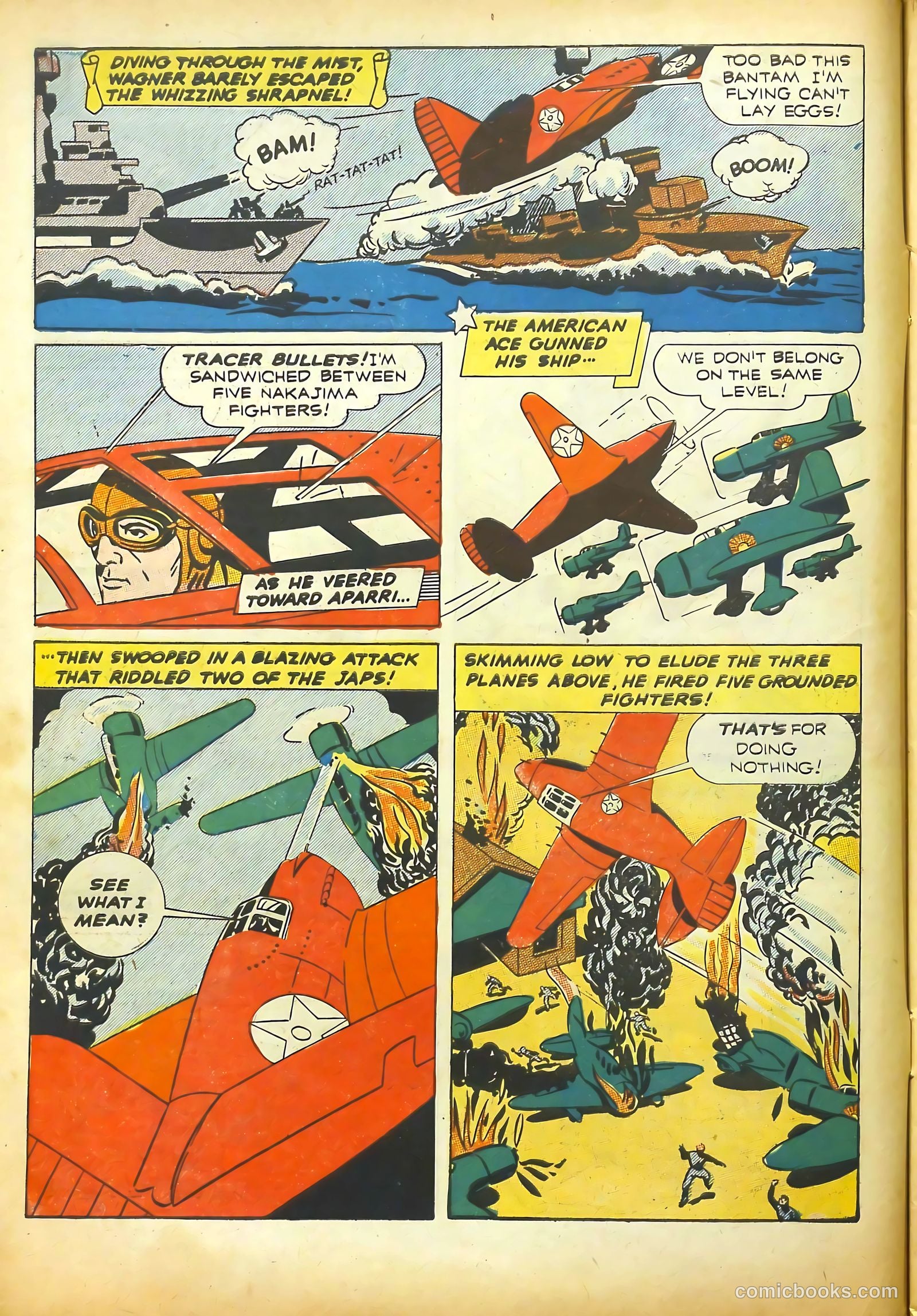 Real Adventure Comics #6 (1942) — page 14 of 68