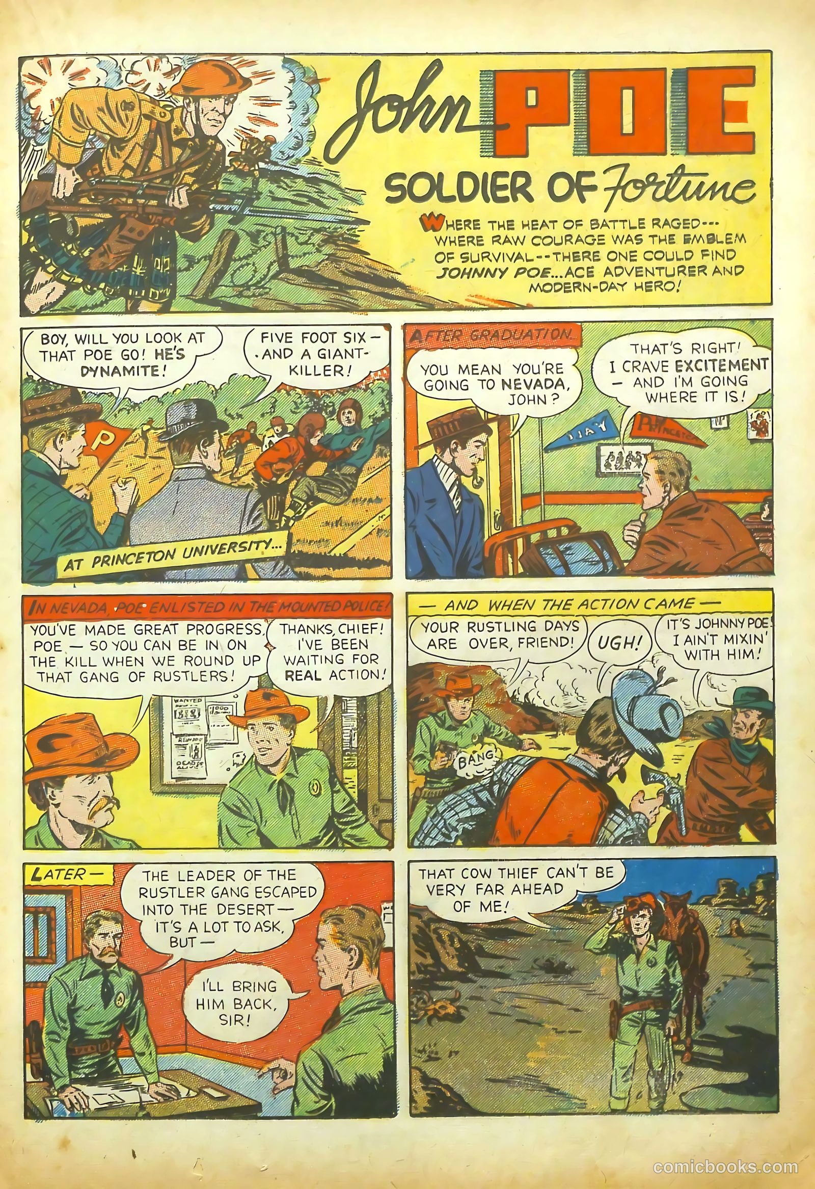 Real Adventure Comics #6 (1942) — page 33 of 68