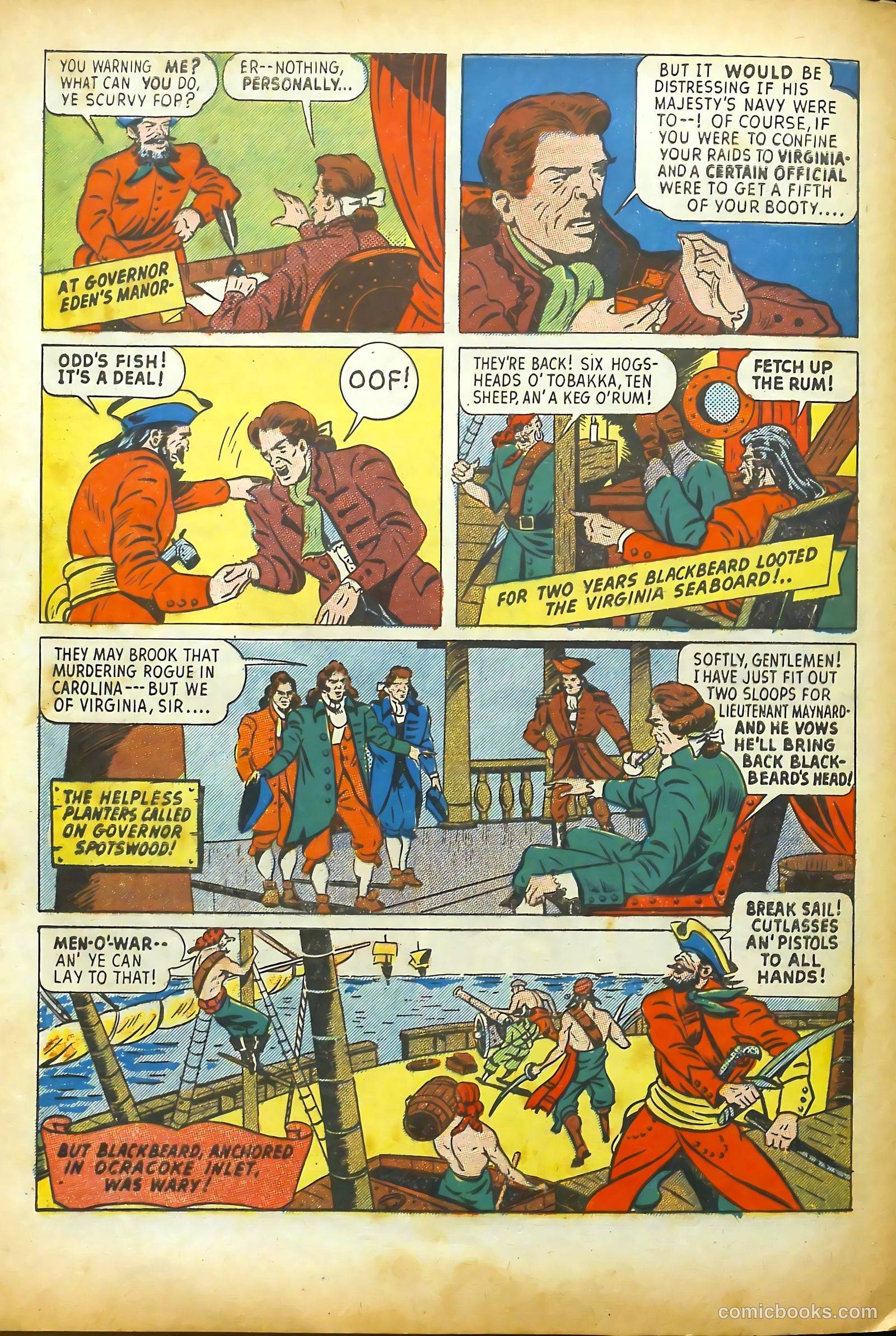 Real Adventure Comics #6 (1942) — page 60 of 68