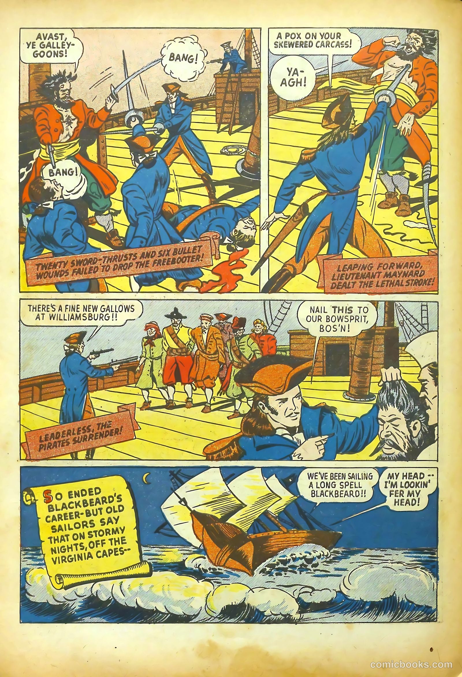 Real Adventure Comics #6 (1942) — page 62 of 68