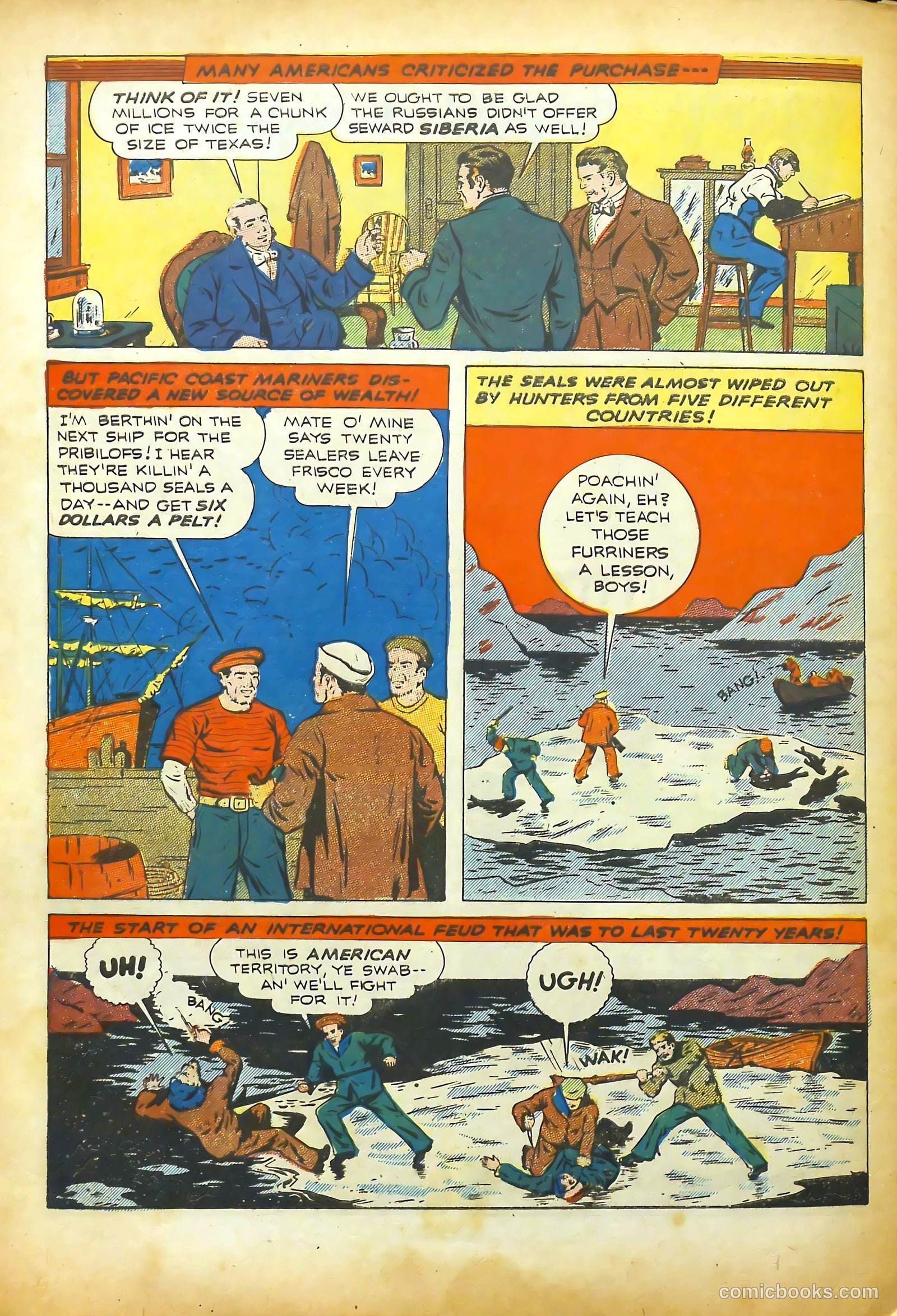 Real Adventure Comics #6 (1942) — page 64 of 68
