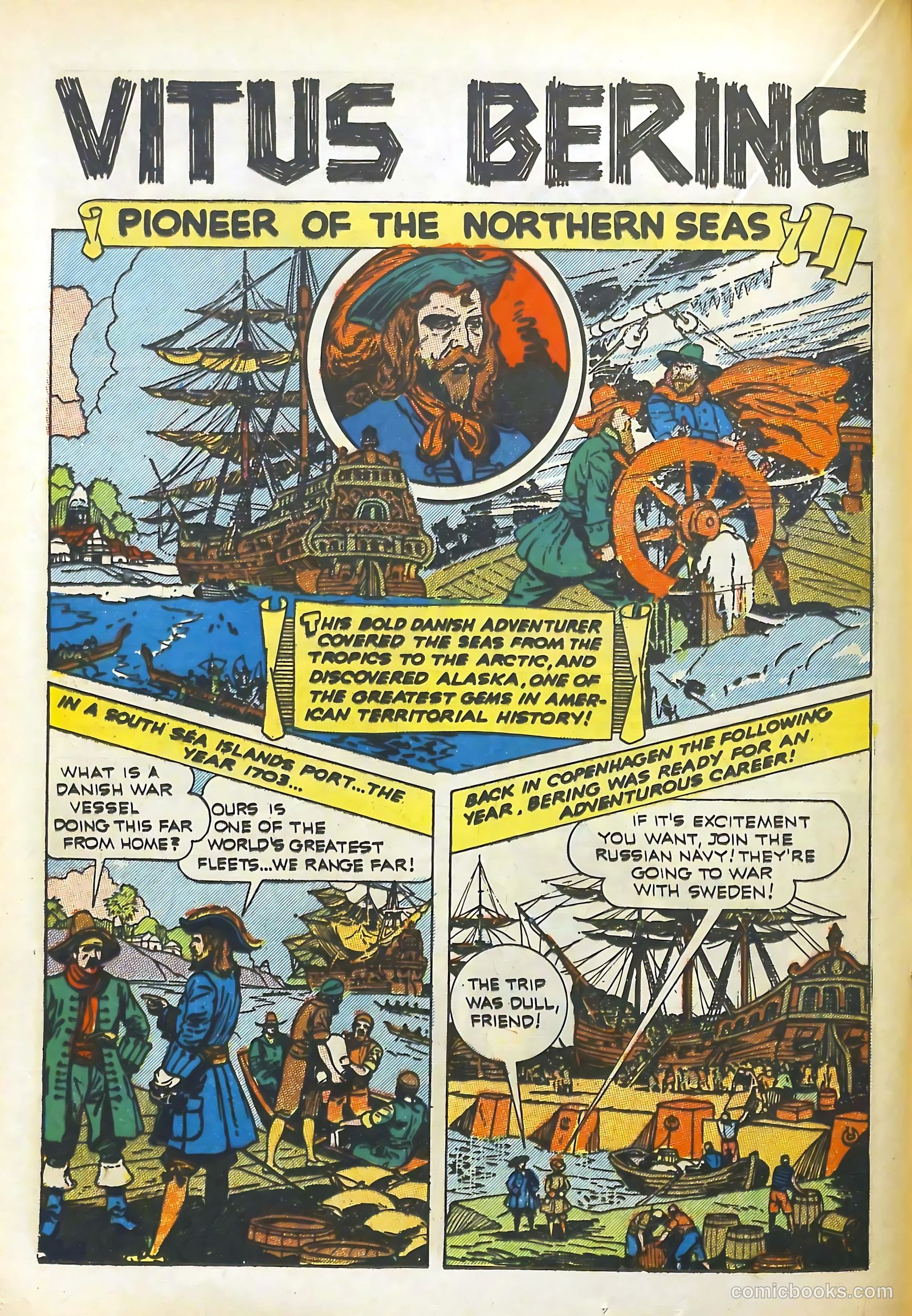 Real Adventure Comics #7 (1942) — page 32 of 68