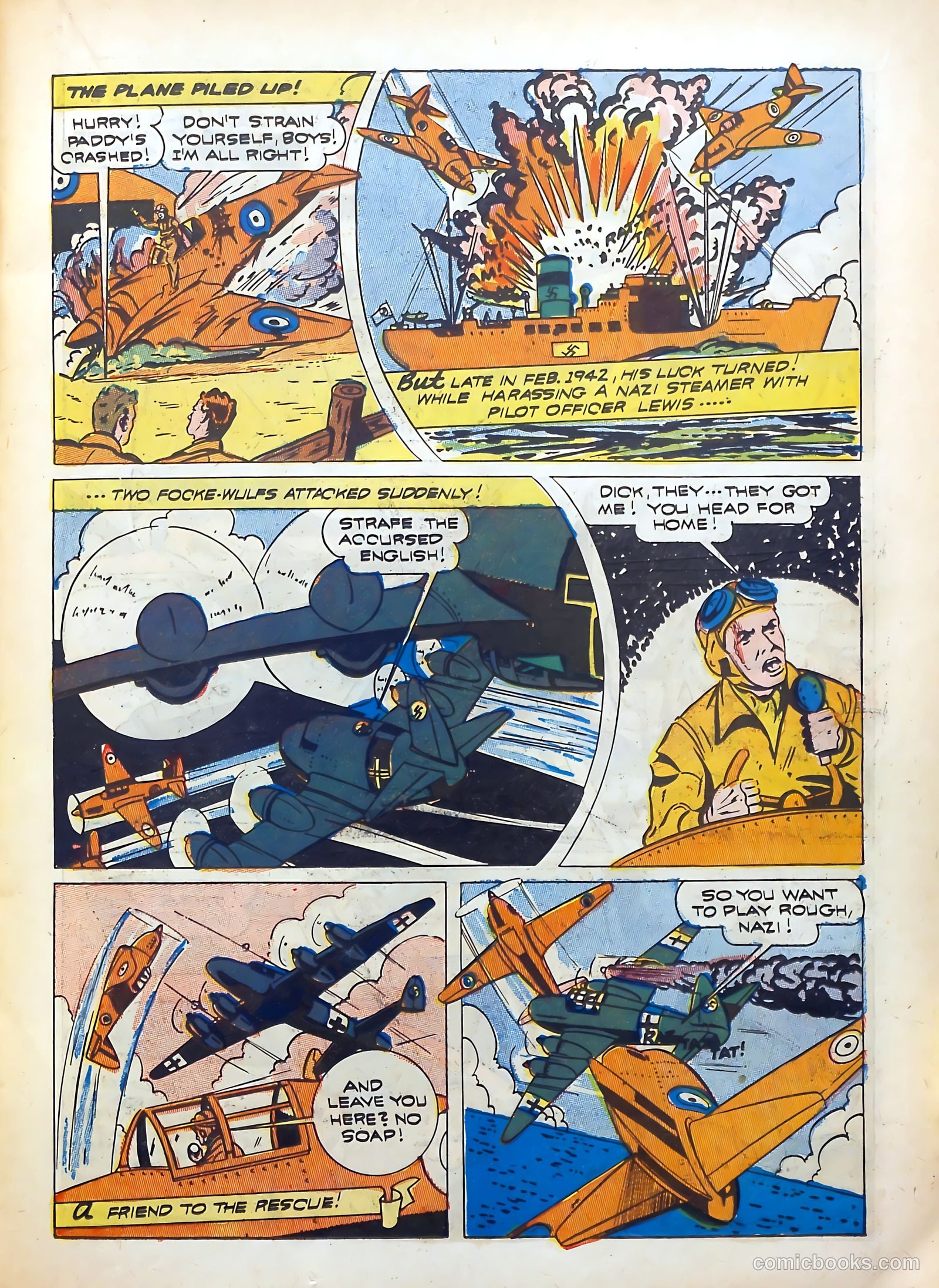 Real Adventure Comics #9 (1943) — page 23 of 67