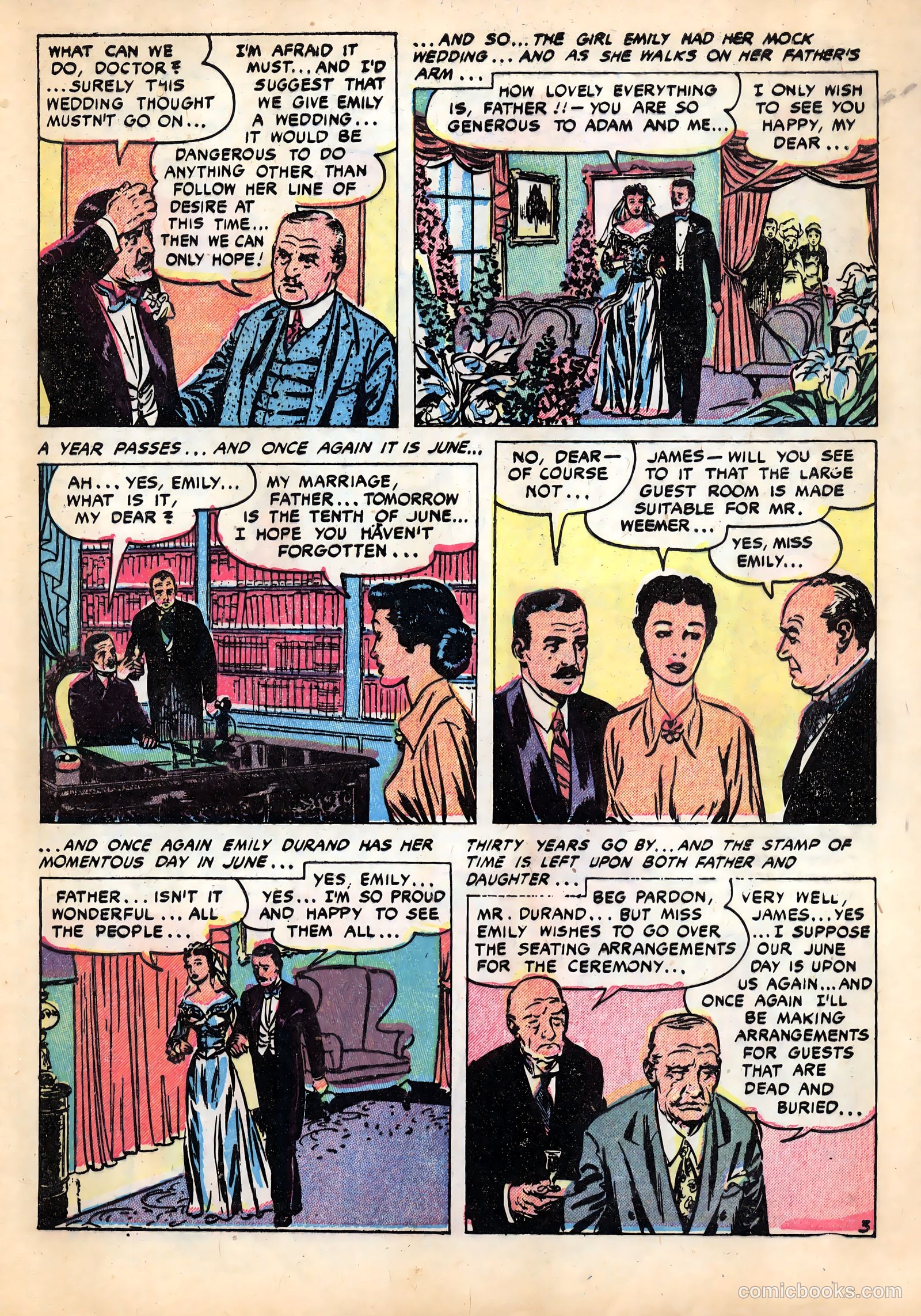 Real Clue Crime Stories #1 (1951, Streamline) — page 5 of 36