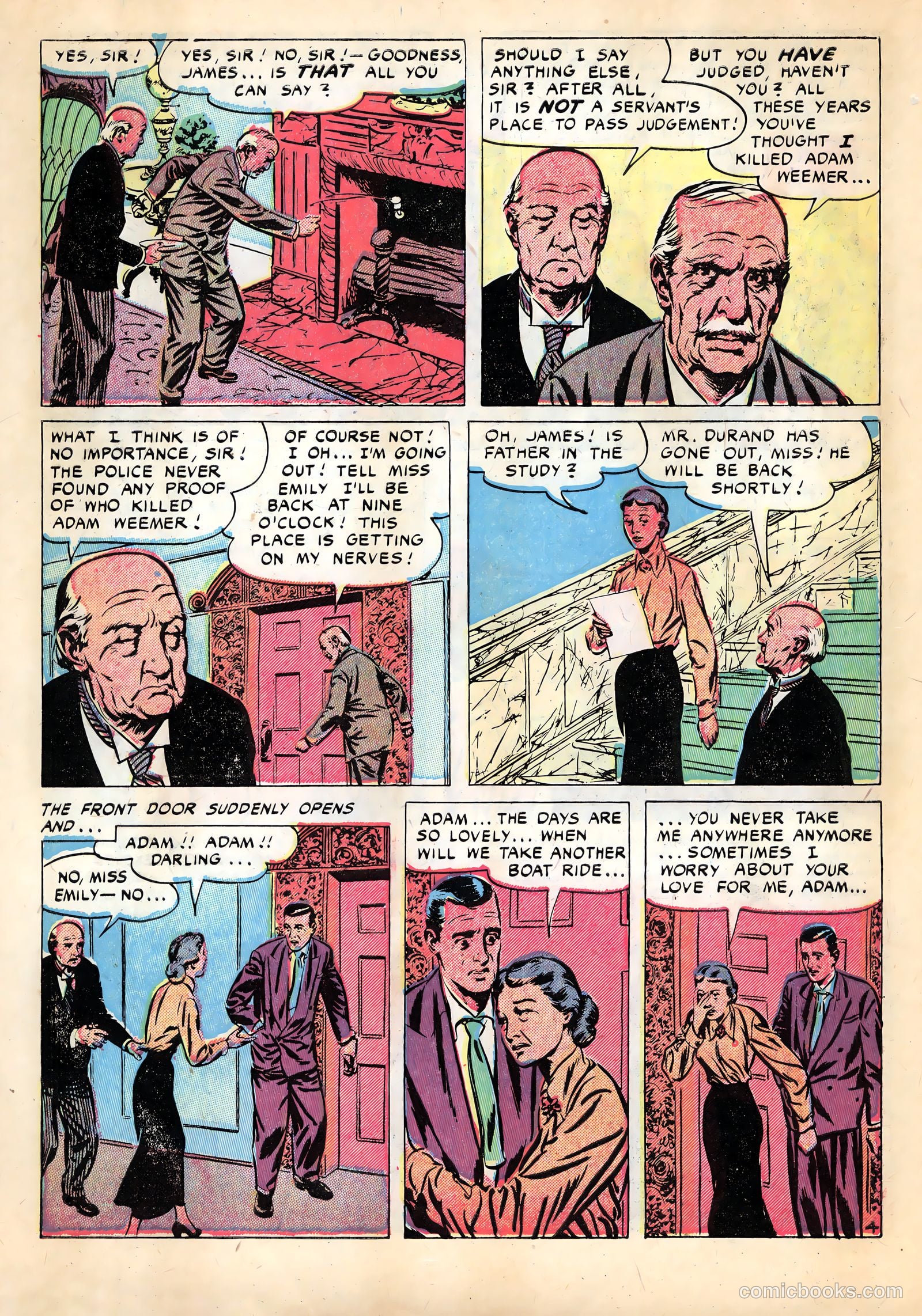 Real Clue Crime Stories #1 (1951, Streamline) — page 6 of 36
