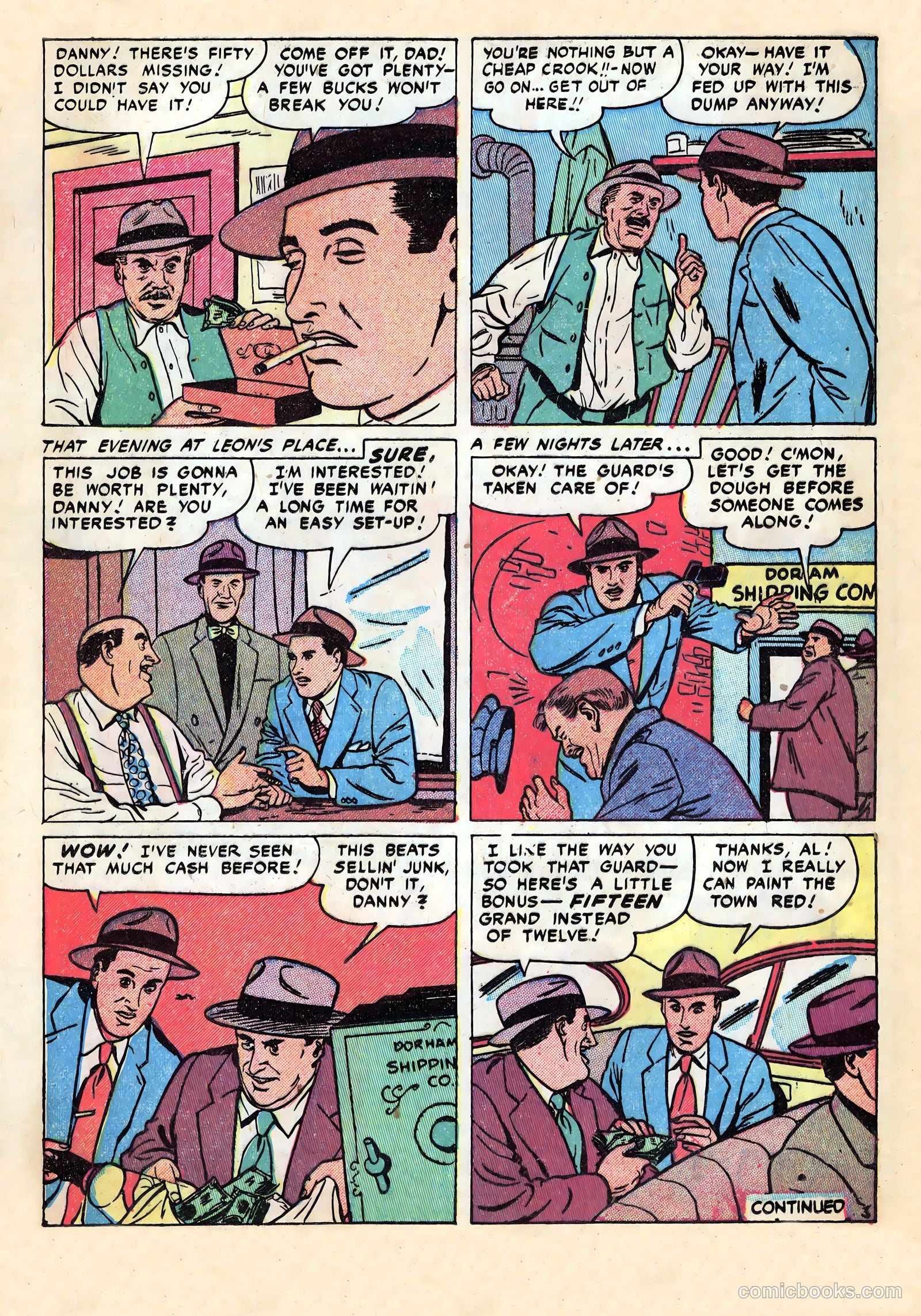Real Clue Crime Stories #1 (1951, Streamline) — page 20 of 36