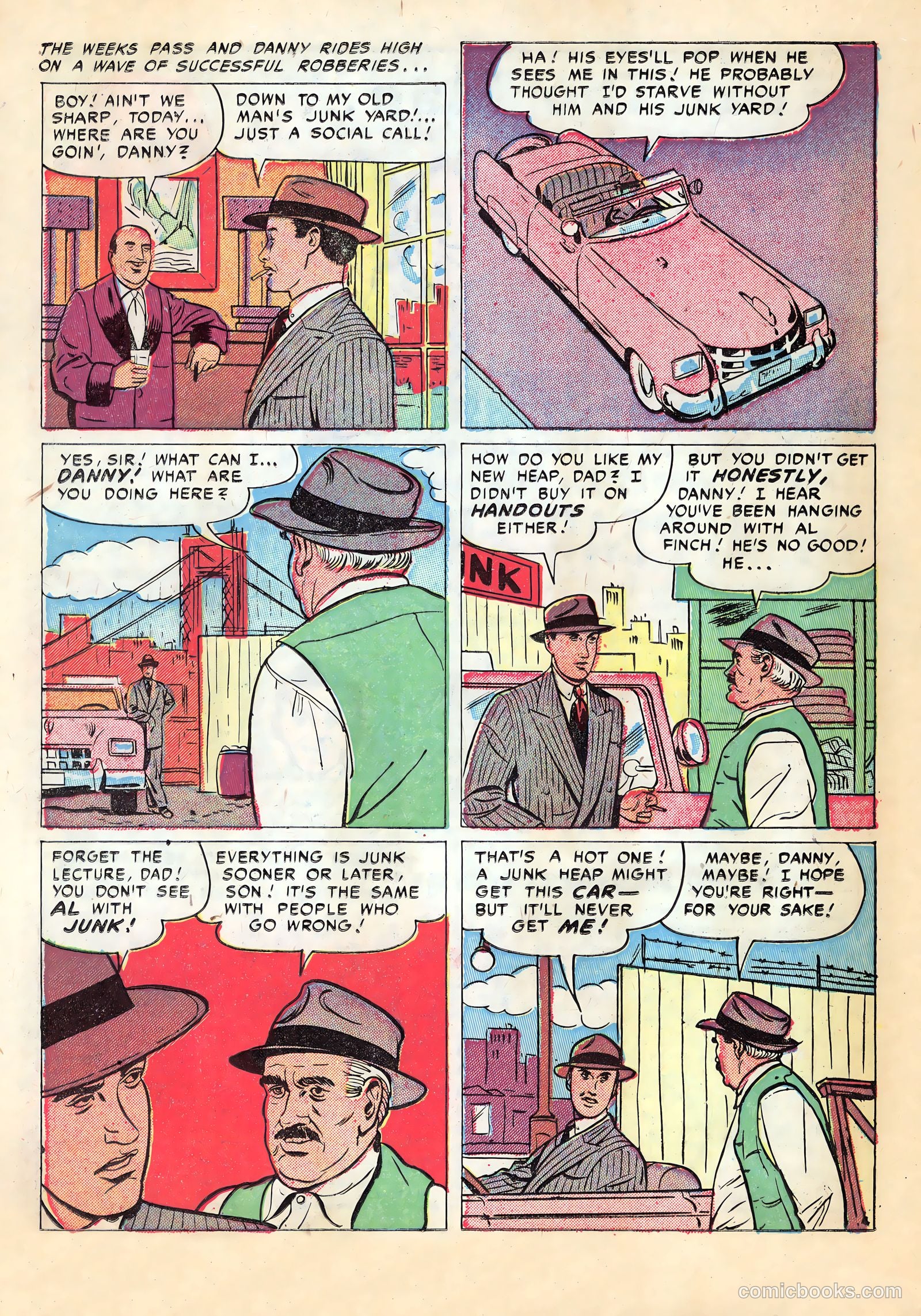 Real Clue Crime Stories #1 (1951, Streamline) — page 22 of 36