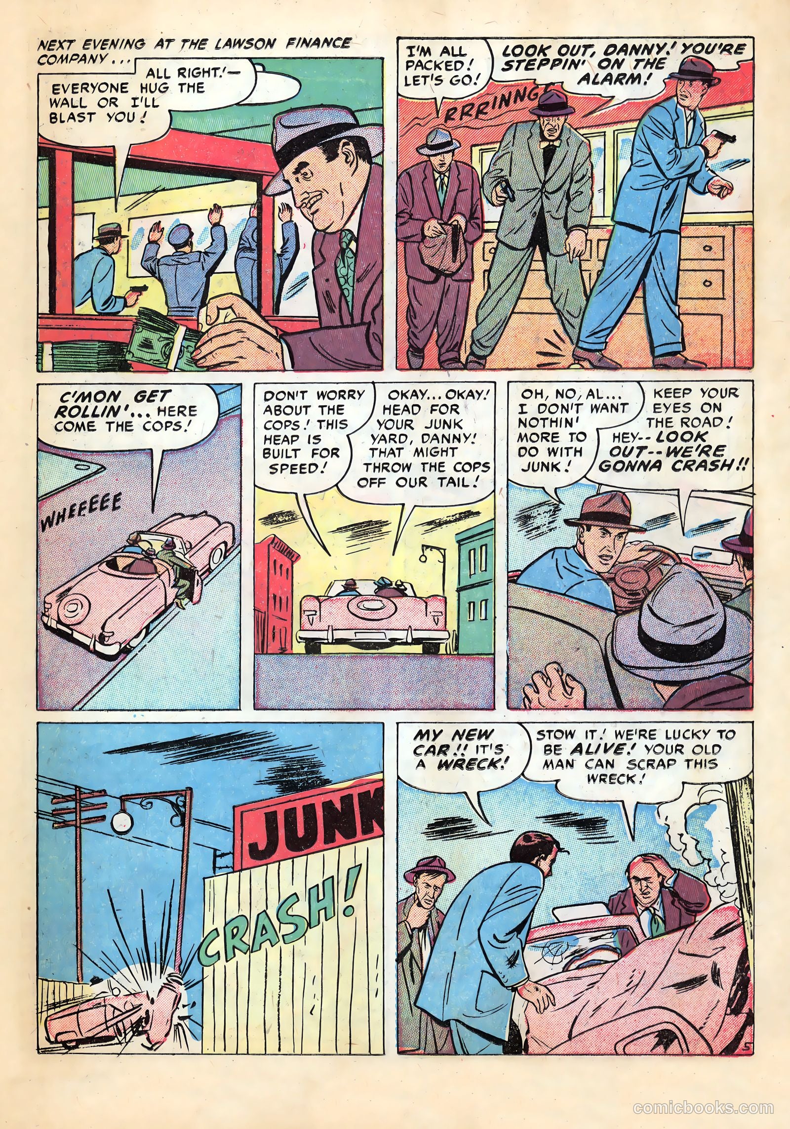 Real Clue Crime Stories #1 (1951, Streamline) — page 23 of 36
