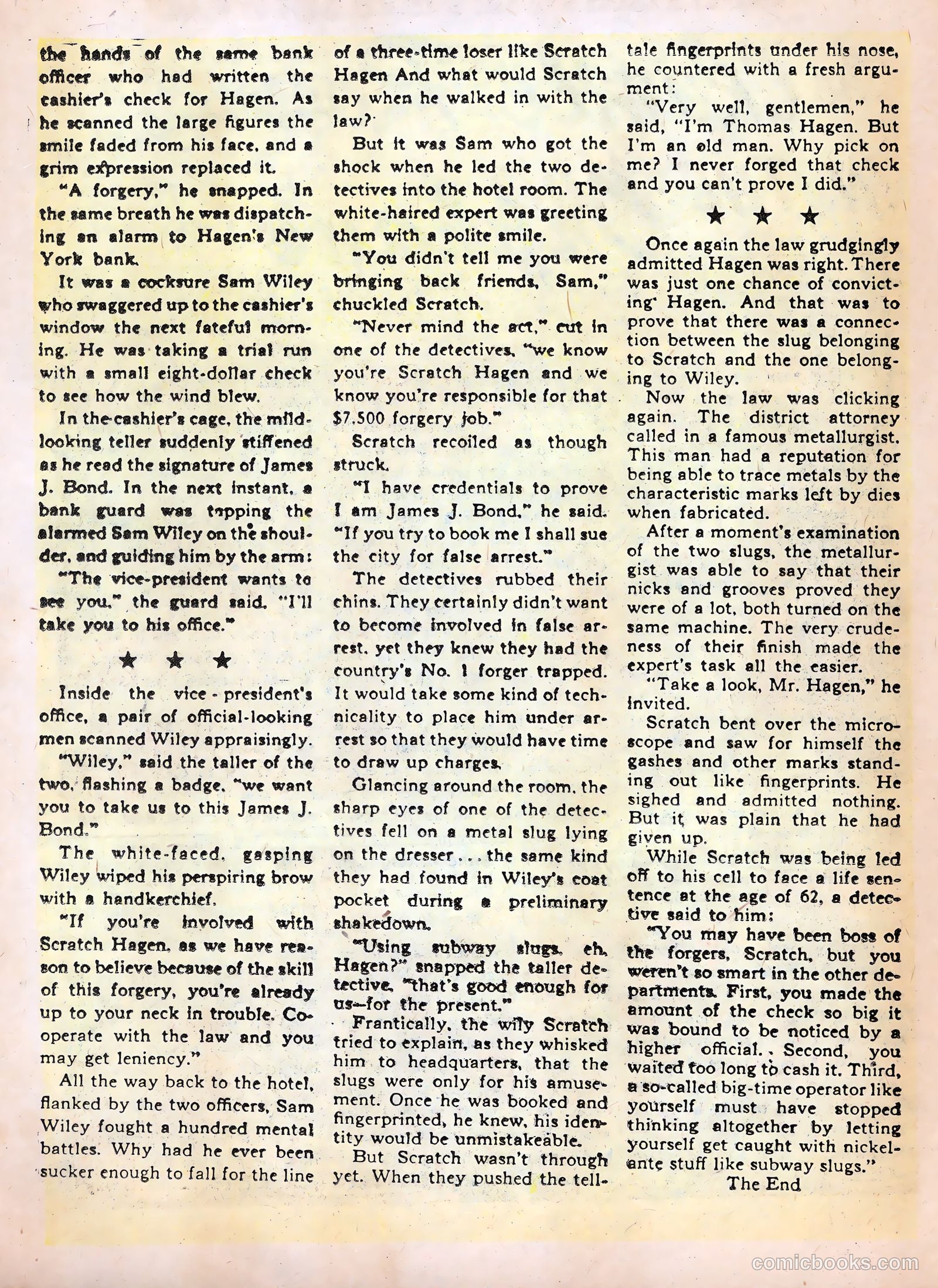 Real Clue Crime Stories #1 (1951, Streamline) — page 26 of 36