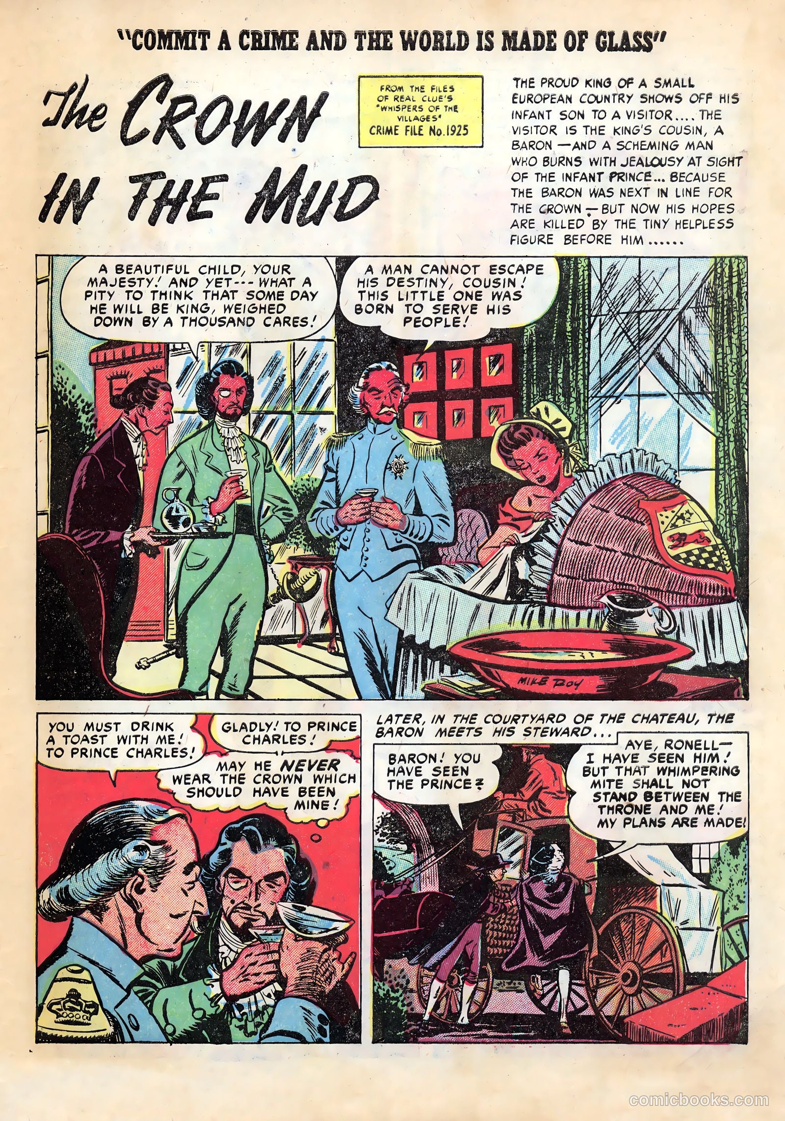 Real Clue Crime Stories #1 (1951, Streamline) — page 27 of 36
