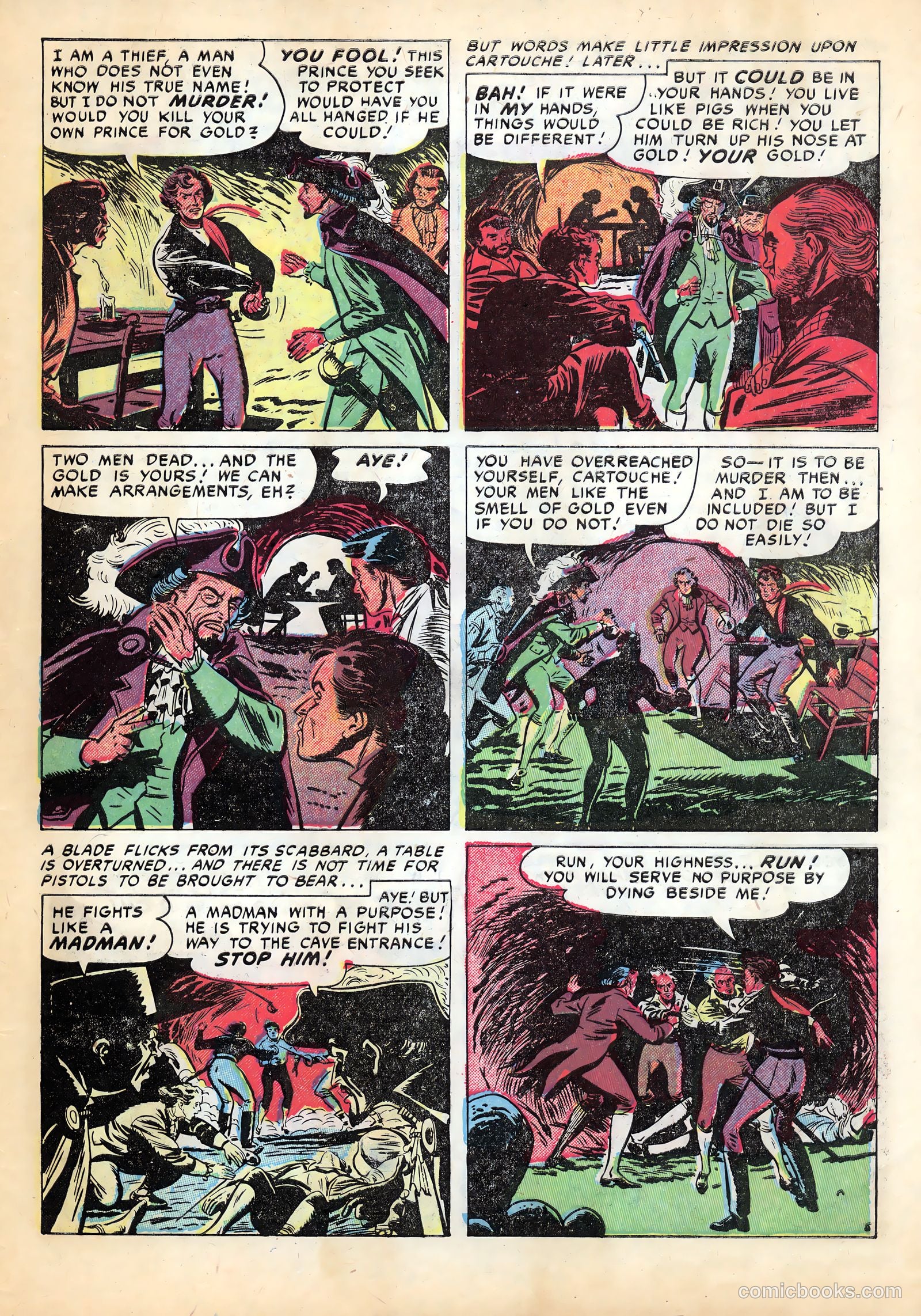Real Clue Crime Stories #1 (1951, Streamline) — page 31 of 36