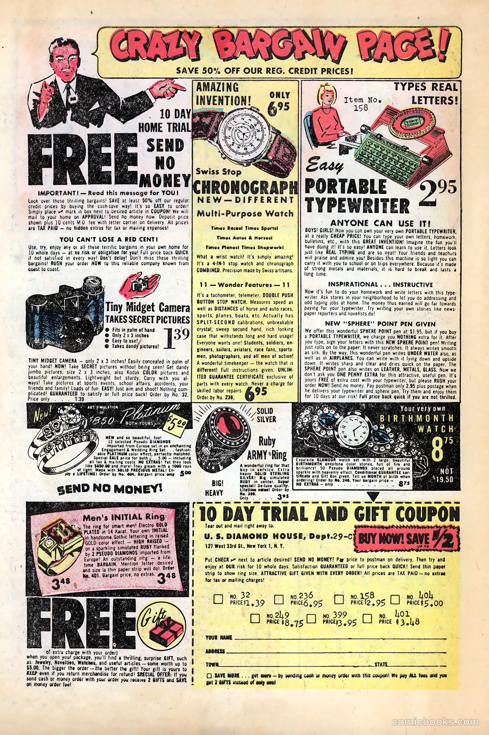 Real Clue Crime Stories #1 (1951, Streamline) — page 34 of 36