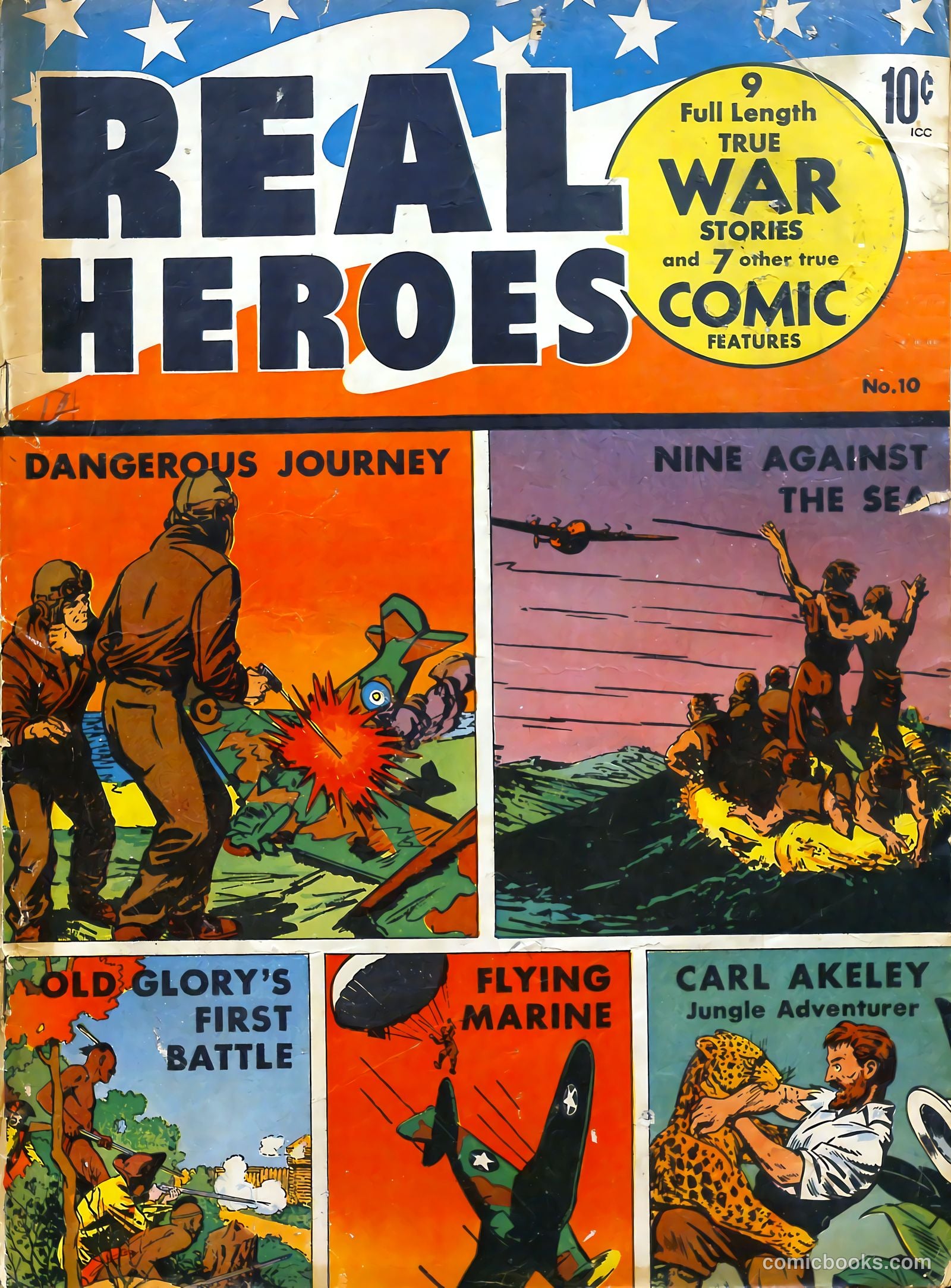 Real Heroes #10 cover