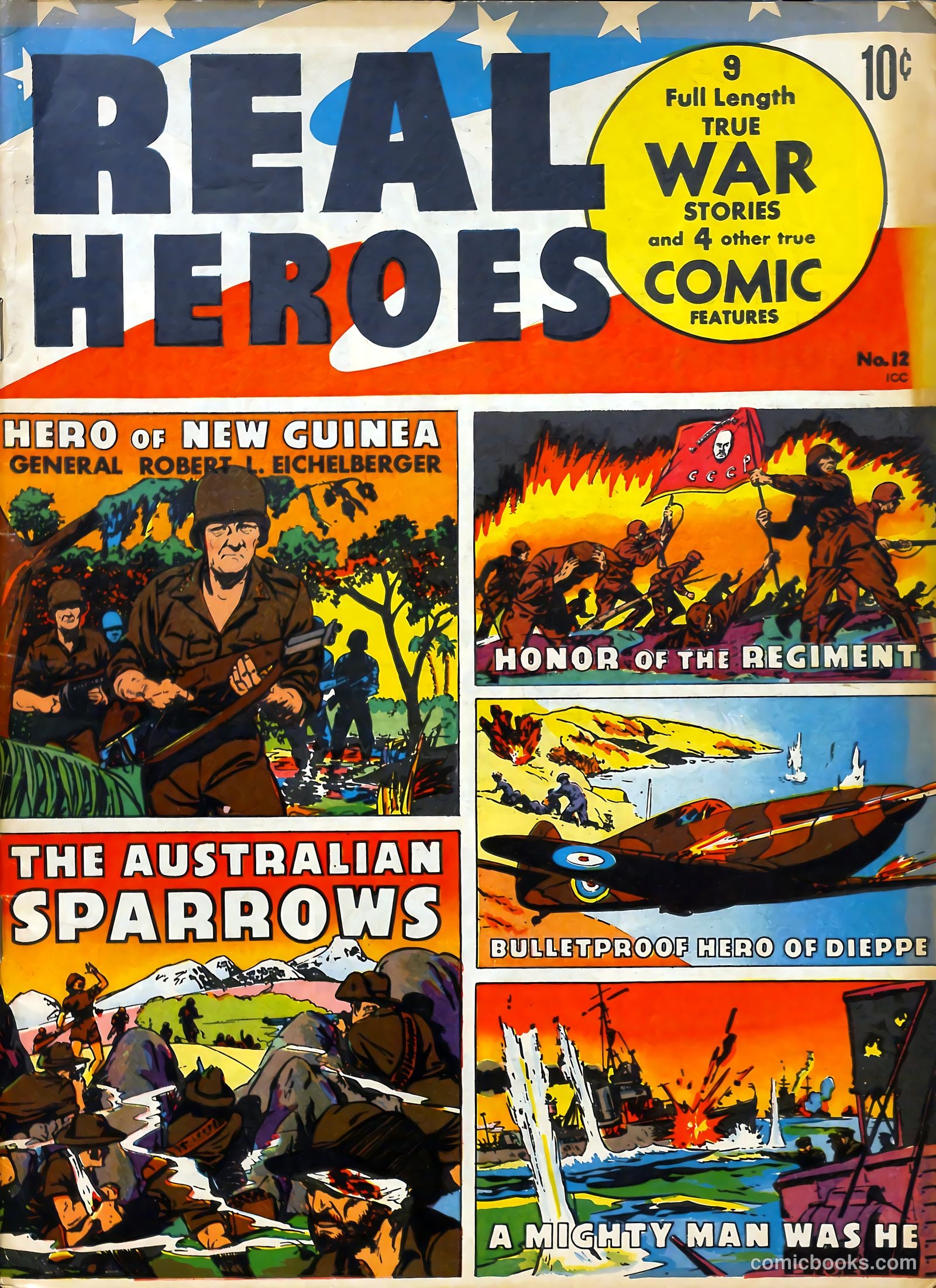 Real Heroes #12 (1943) — page 1 of 59