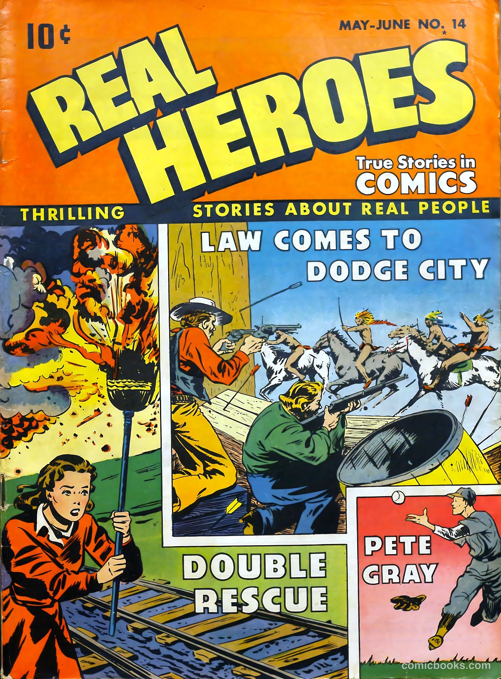 Real Heroes #14 cover