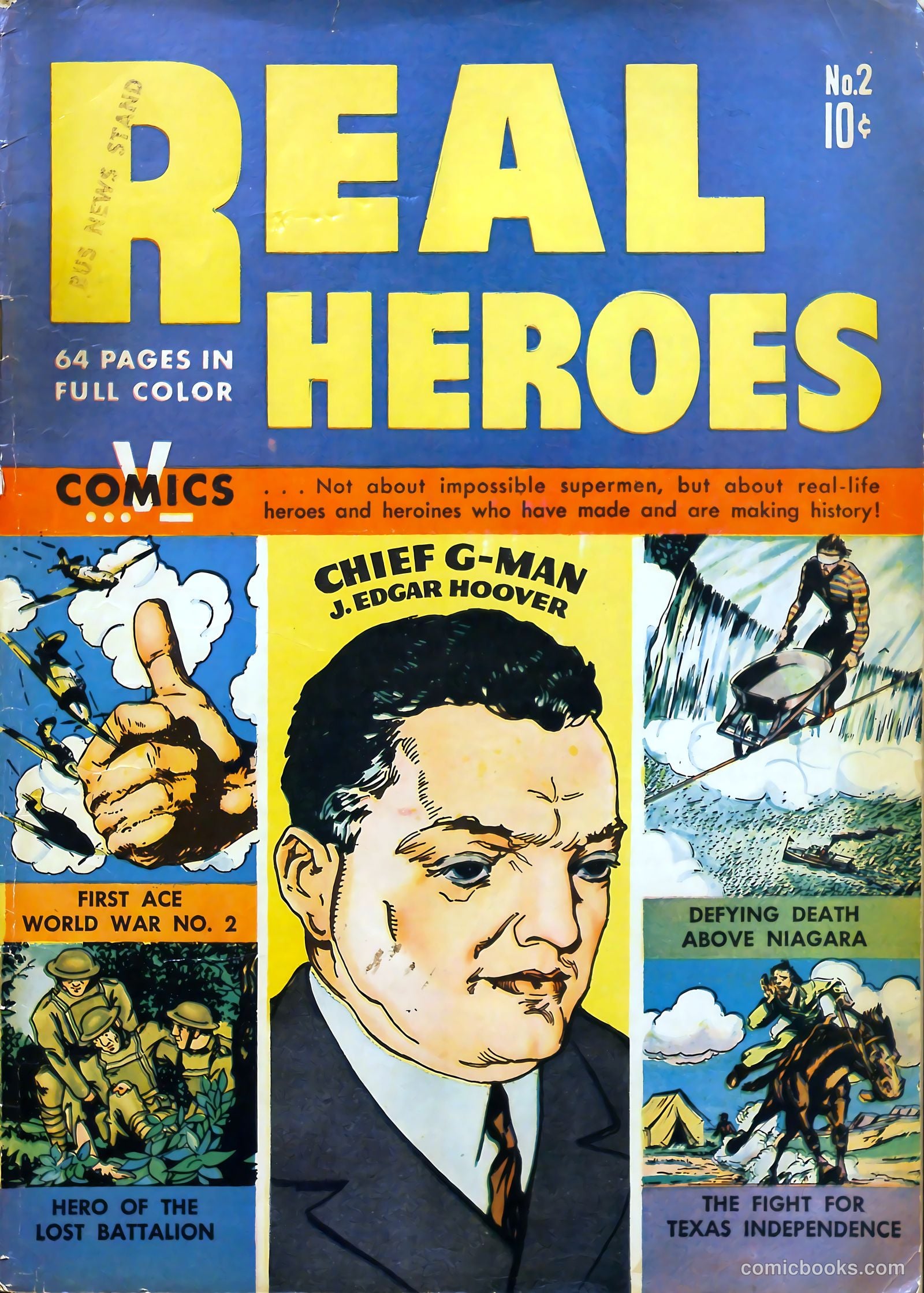 Real Heroes #2 cover