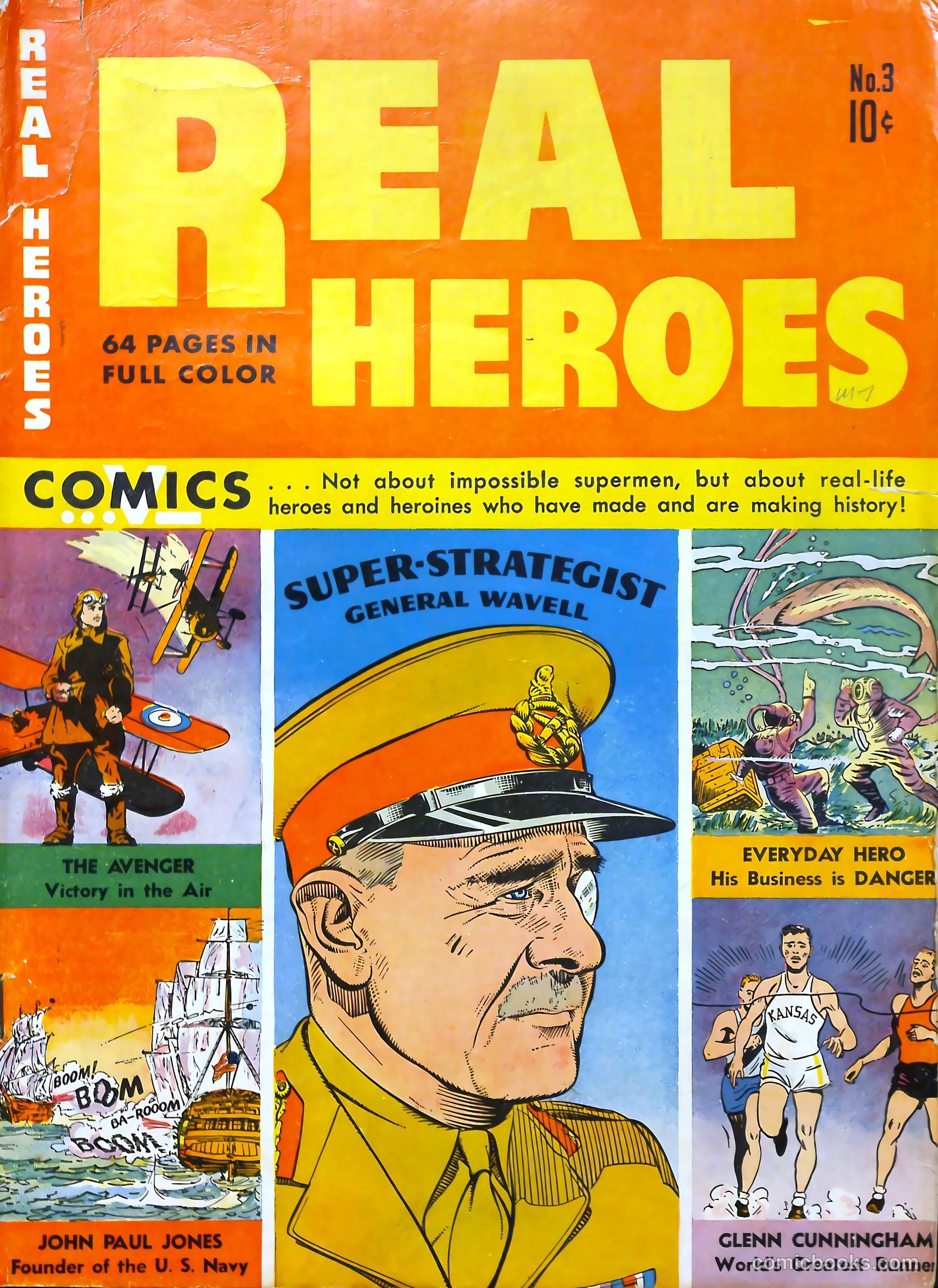 Real Heroes #3 cover