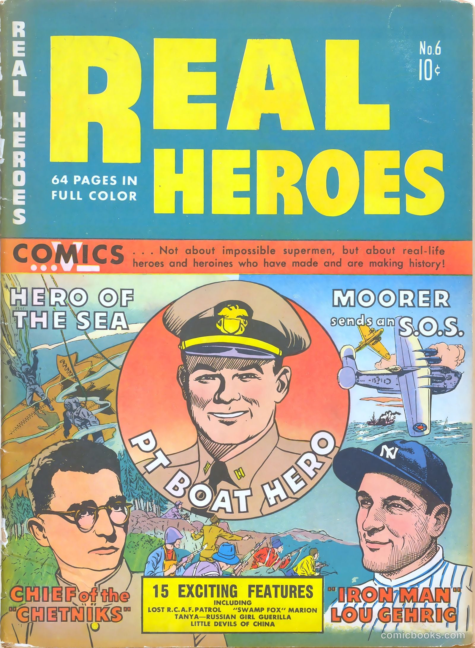 Real Heroes #6 cover