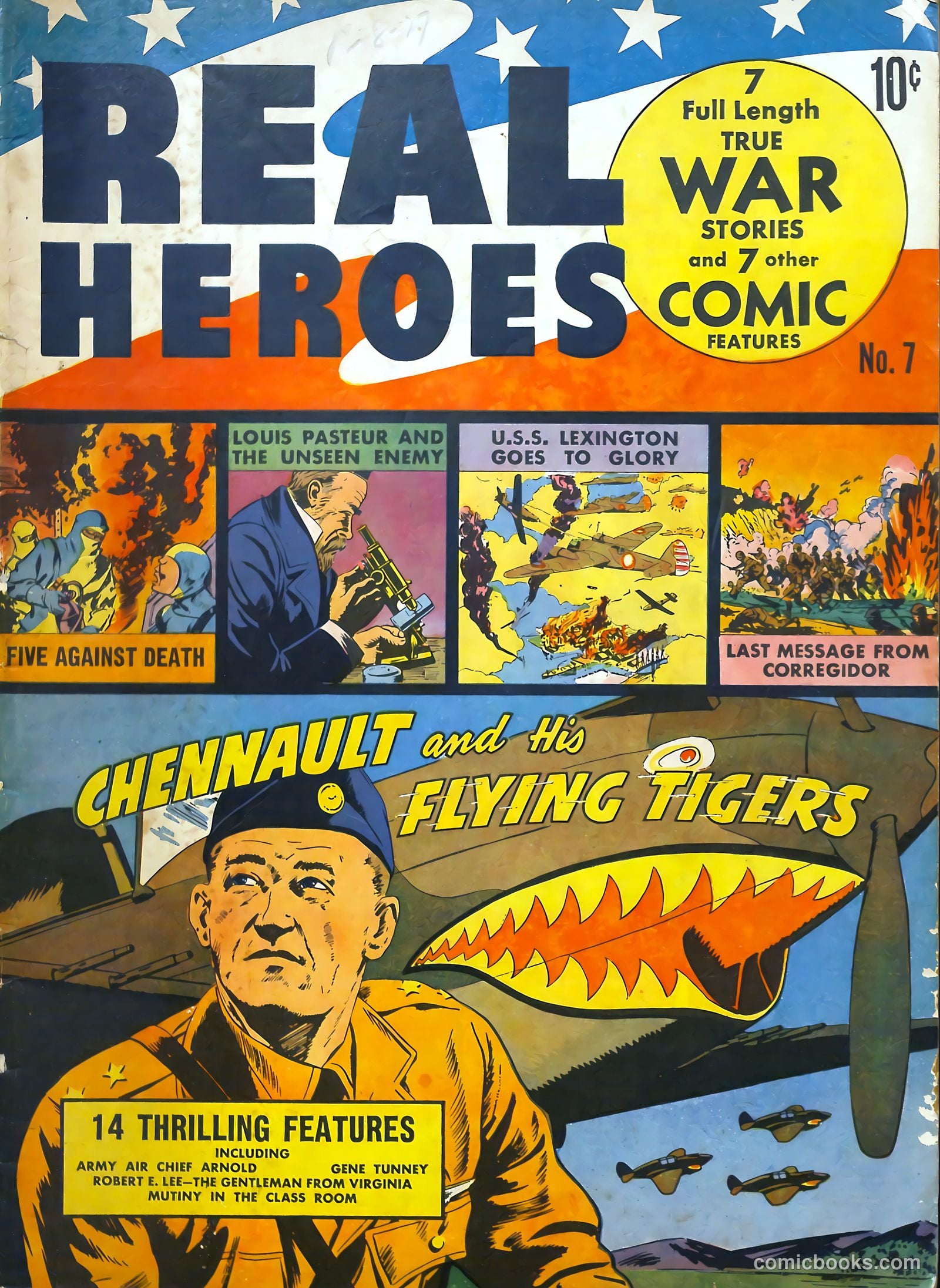 Real Heroes #7 cover
