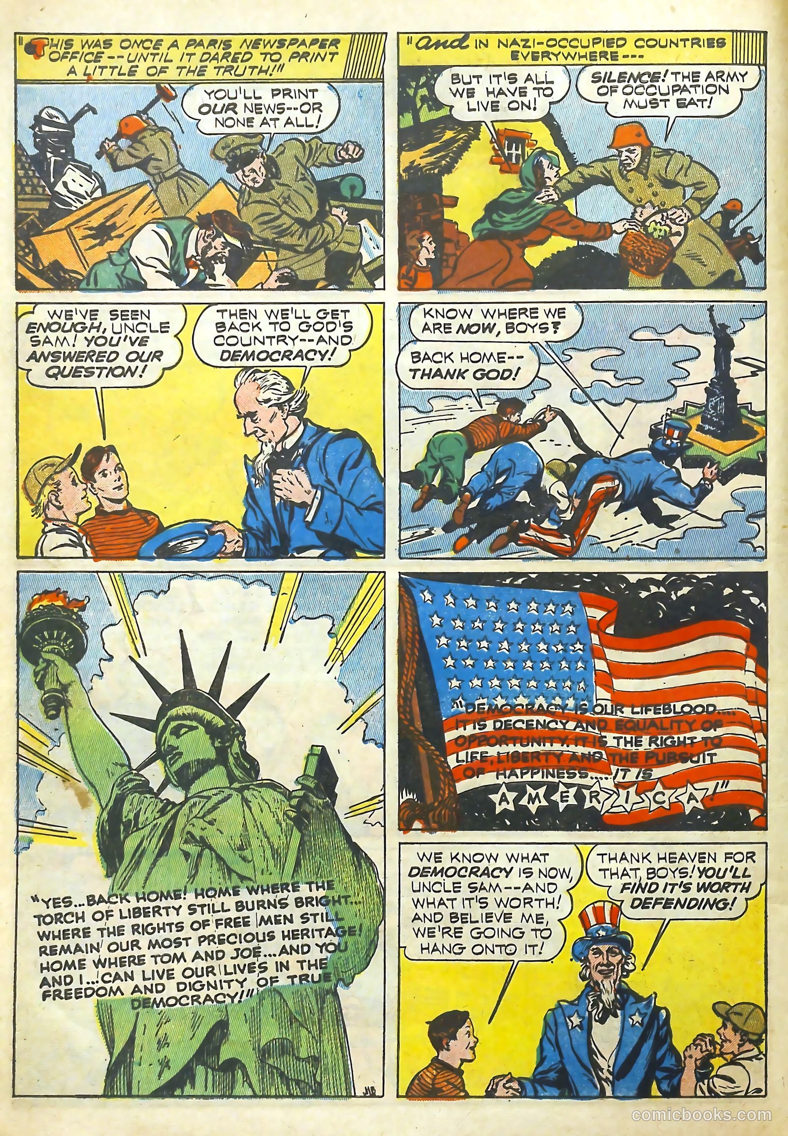 Real Life Comics #1 (1941) — page 12 of 68