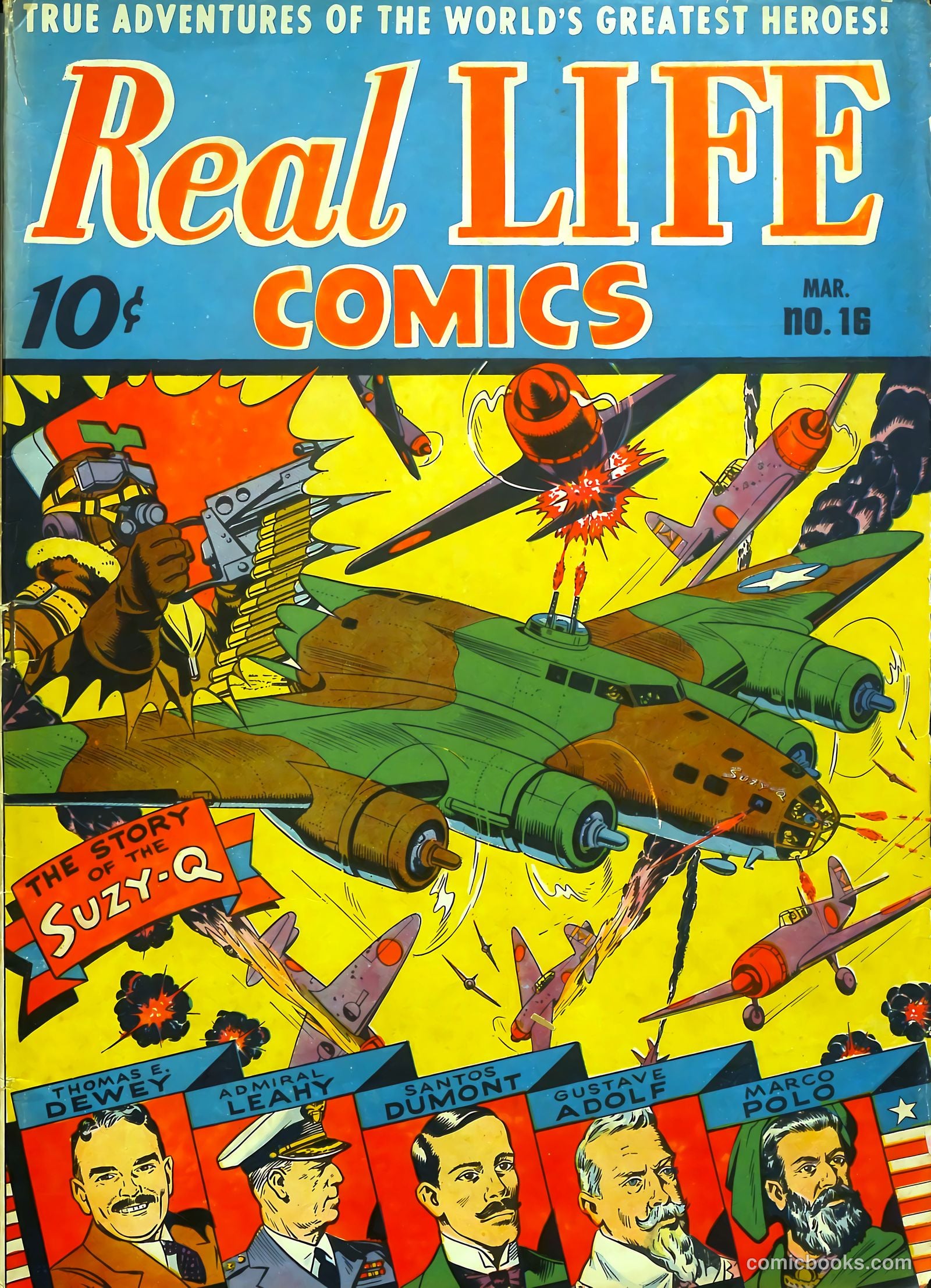 Real Life Comics #16 cover