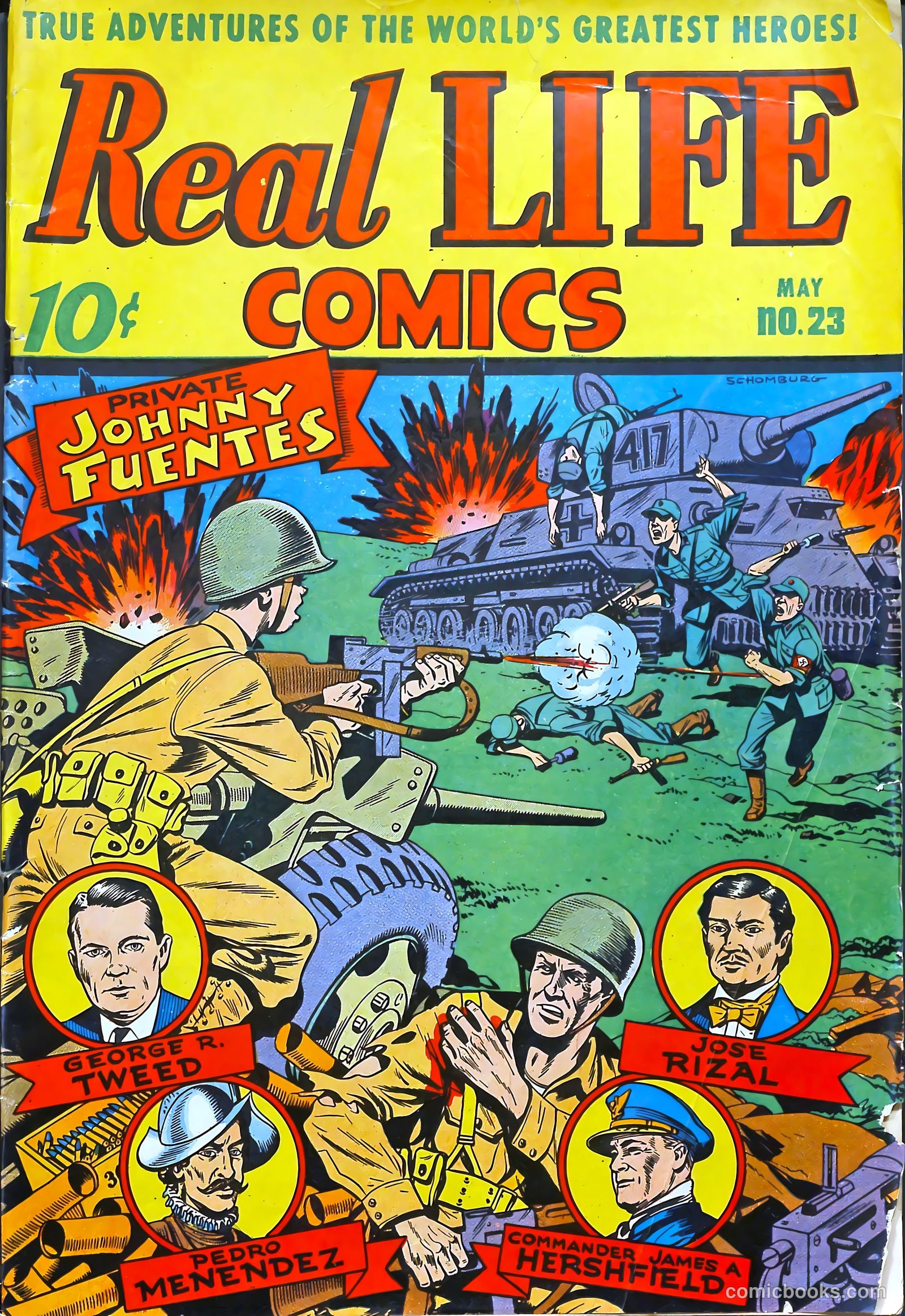 Real Life Comics #23 (1945) — page 1 of 52