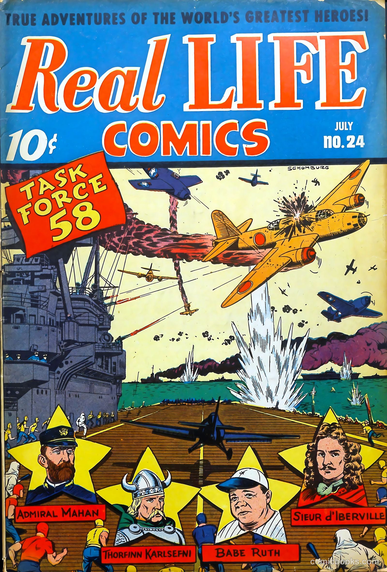 Real Life Comics #24 (1945) — page 1 of 52