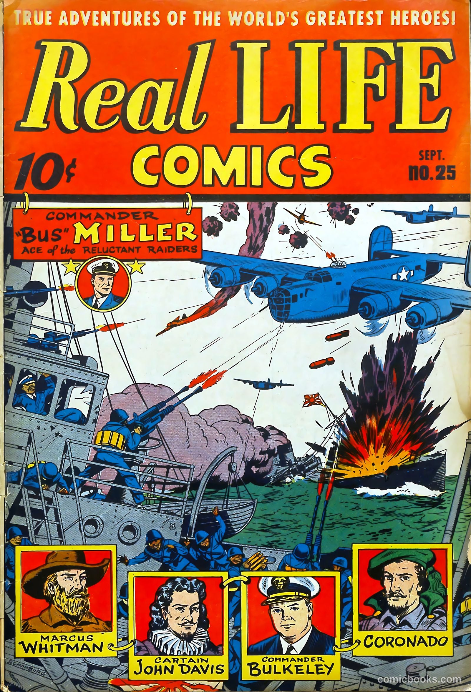 Real Life Comics #25 (1945) — page 1 of 52