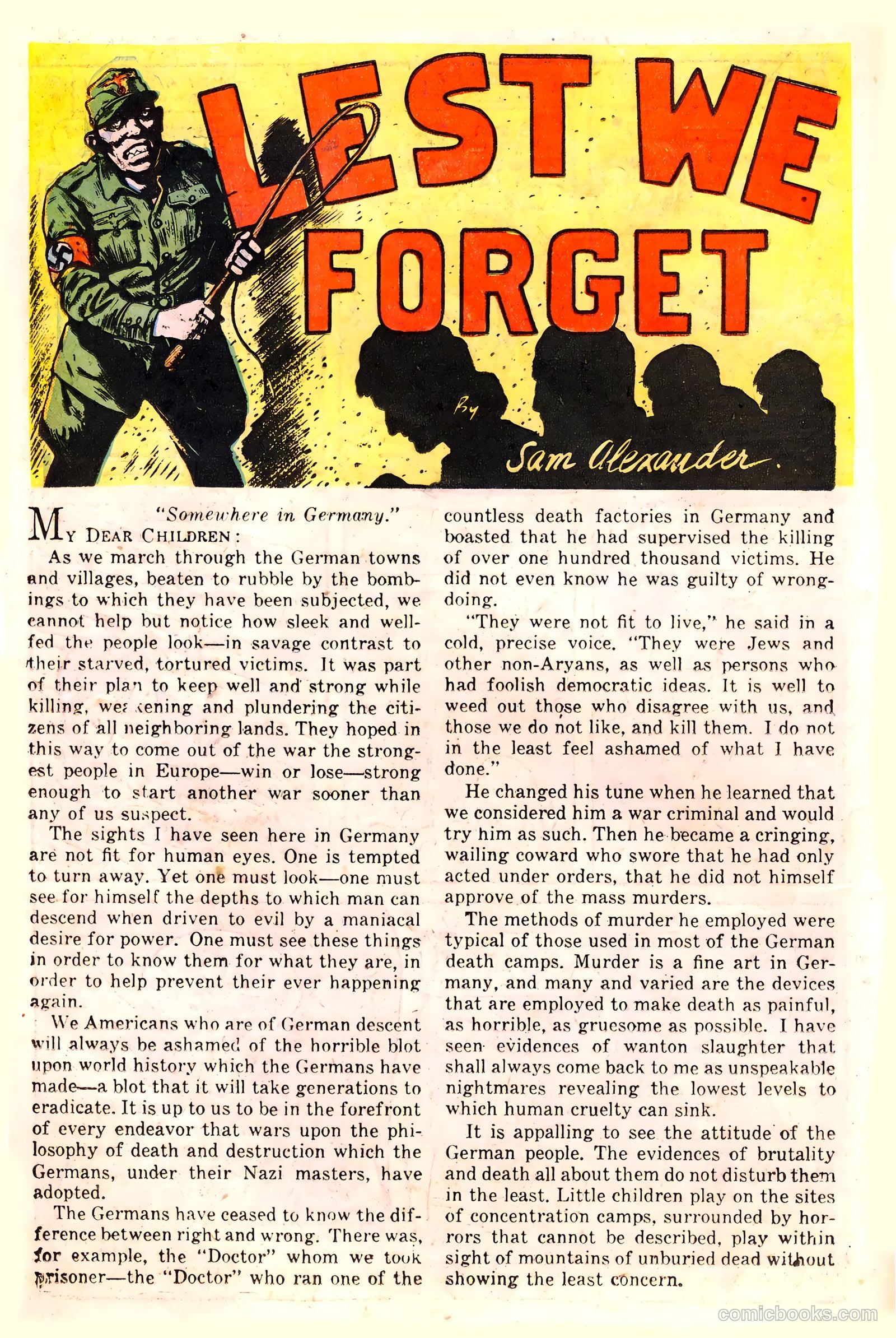 Real Life Comics #26 (1945) — page 25 of 49