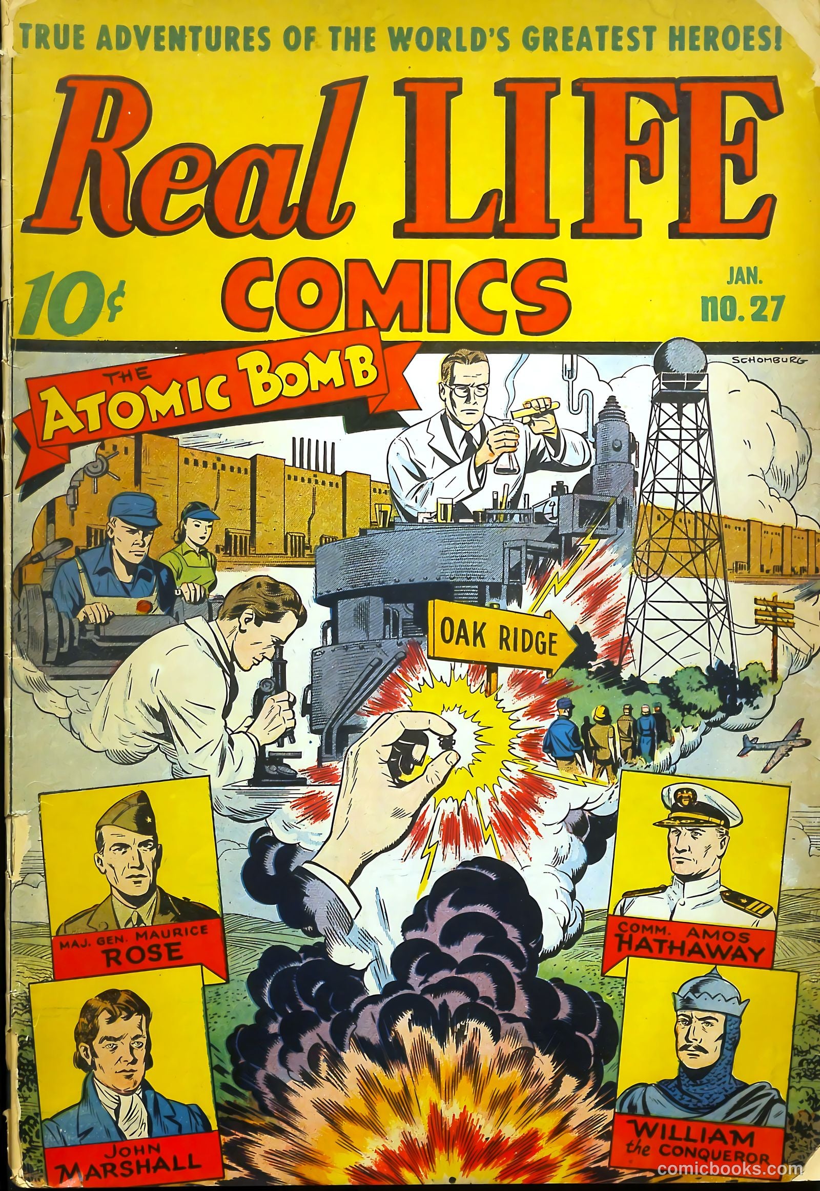Real Life Comics #27 cover