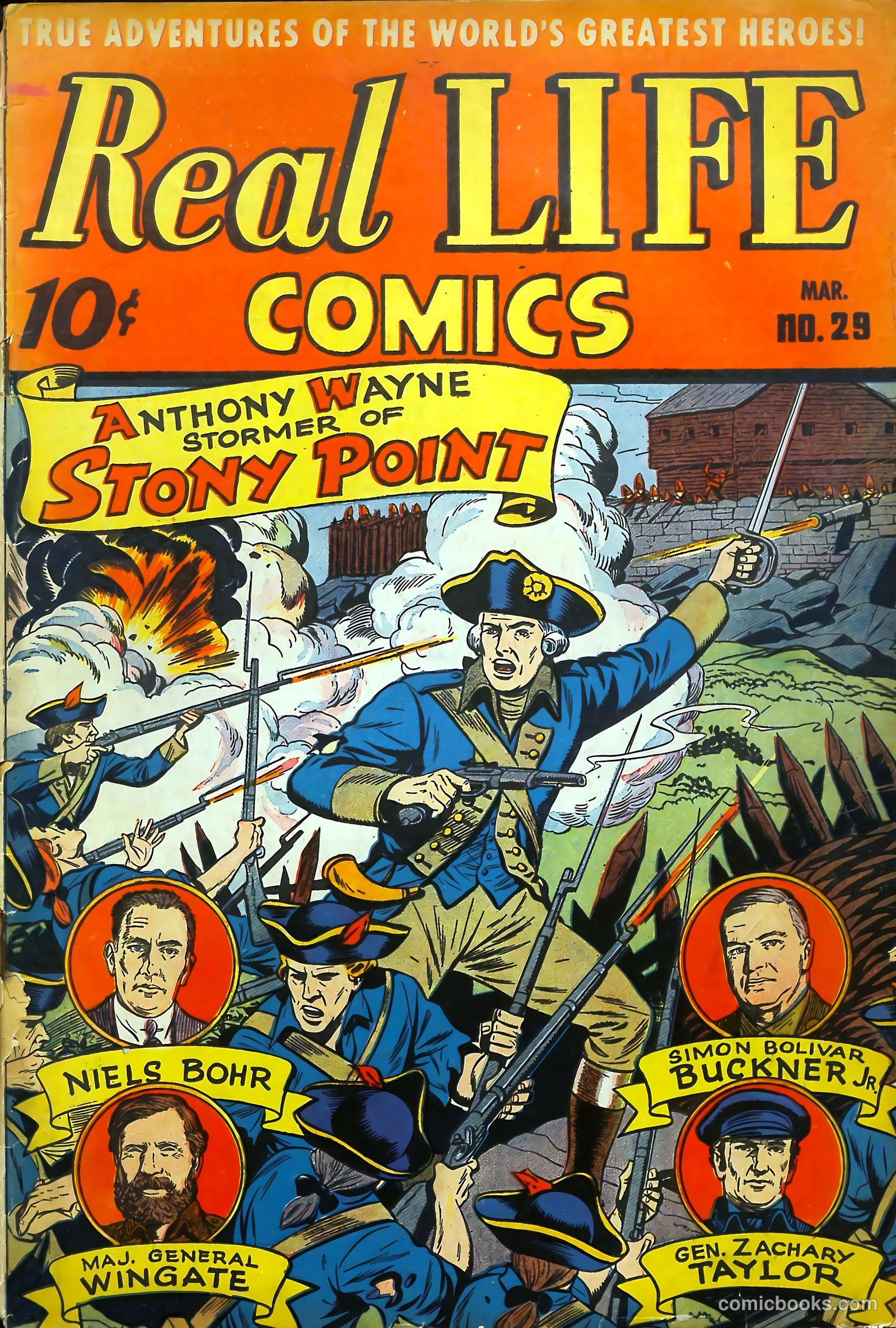 Real Life Comics #29 cover