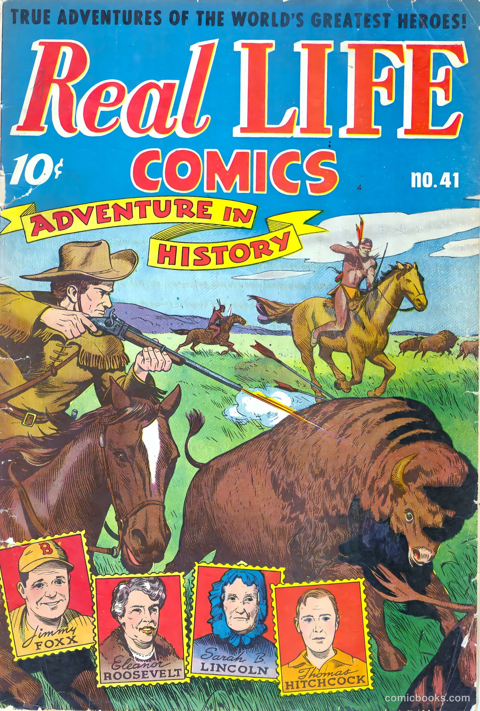 Real Life Comics #41 cover