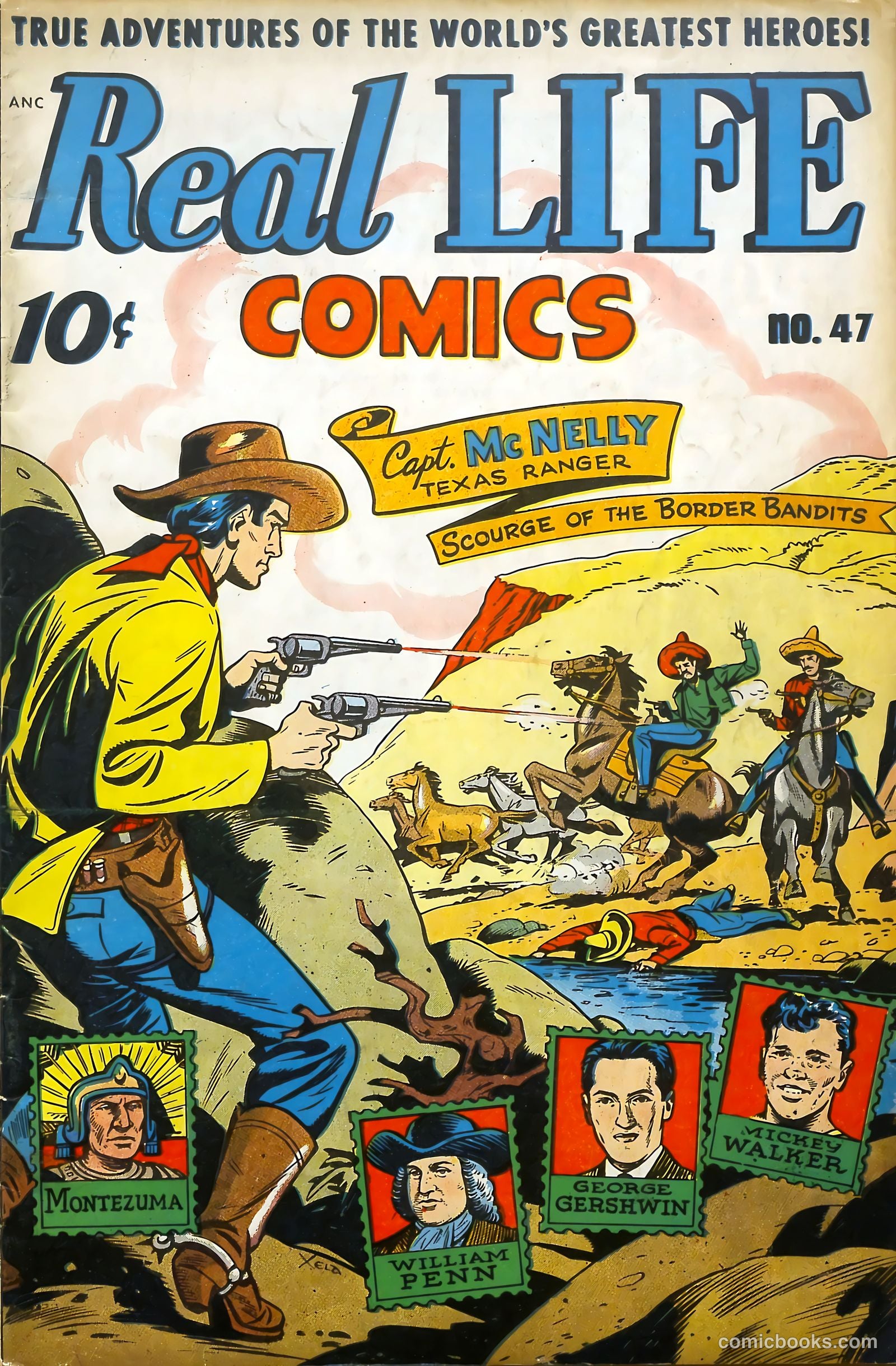 Real Life Comics #47 cover