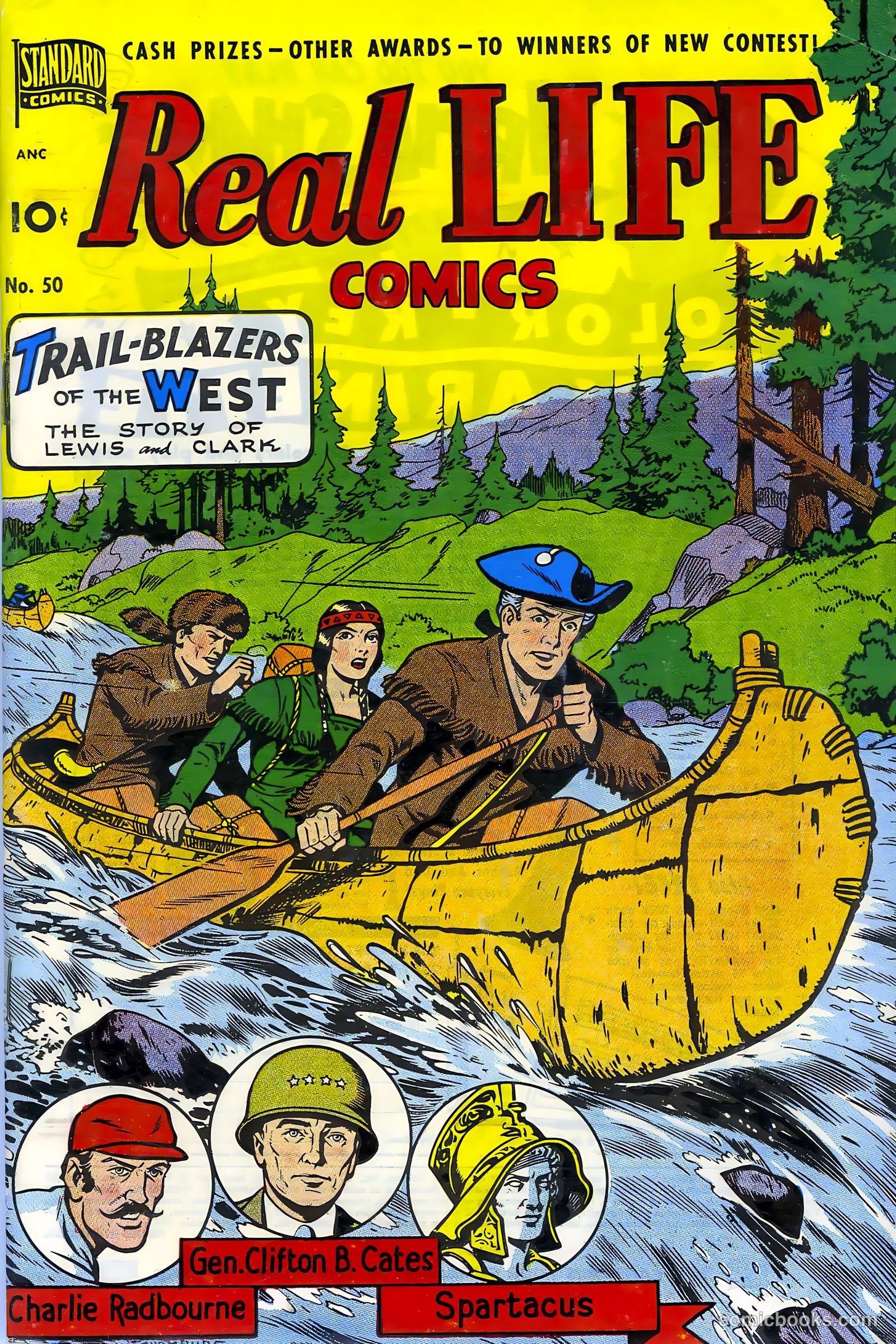 Real Life Comics #50 cover