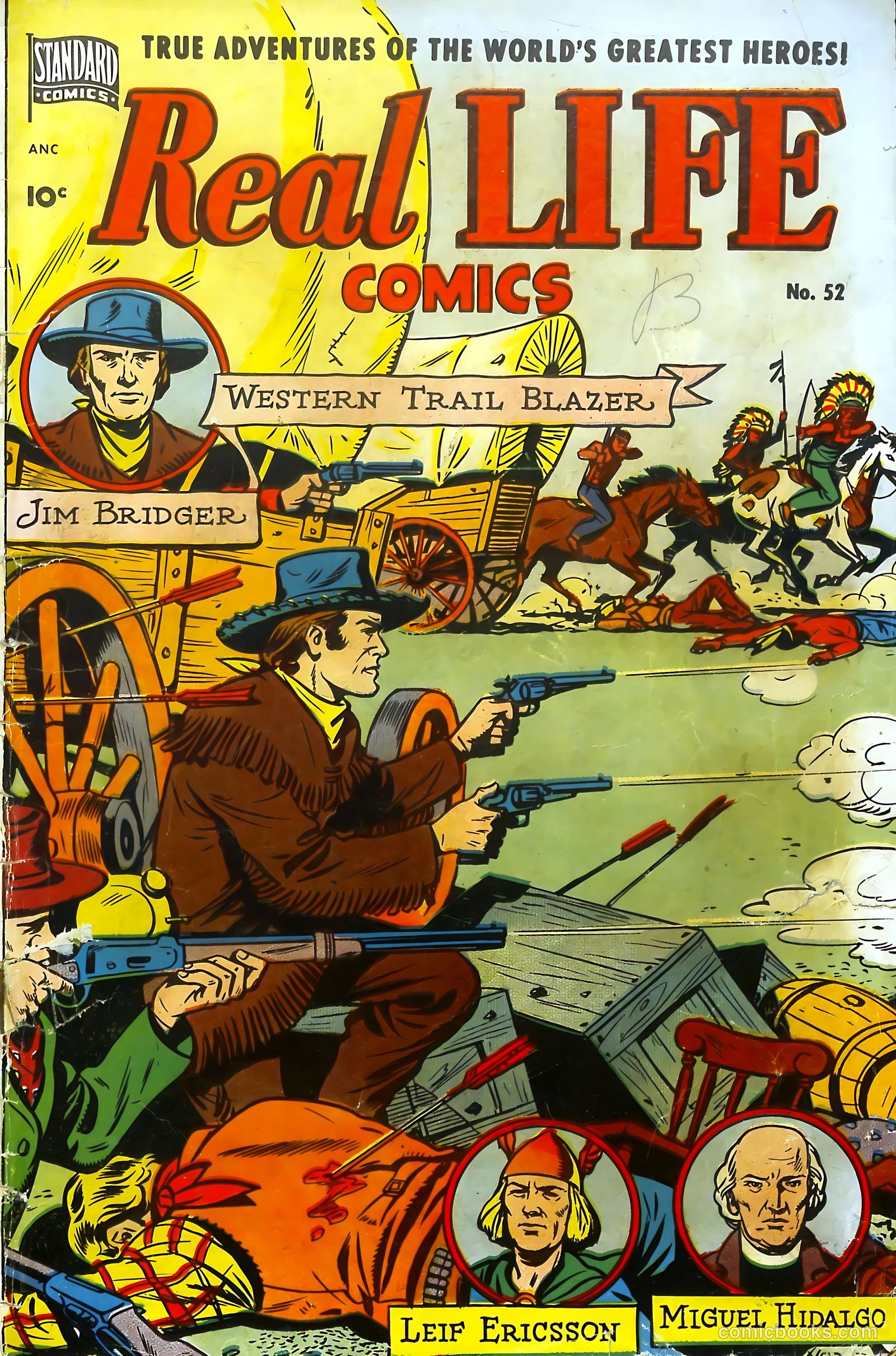 Real Life Comics #52 cover