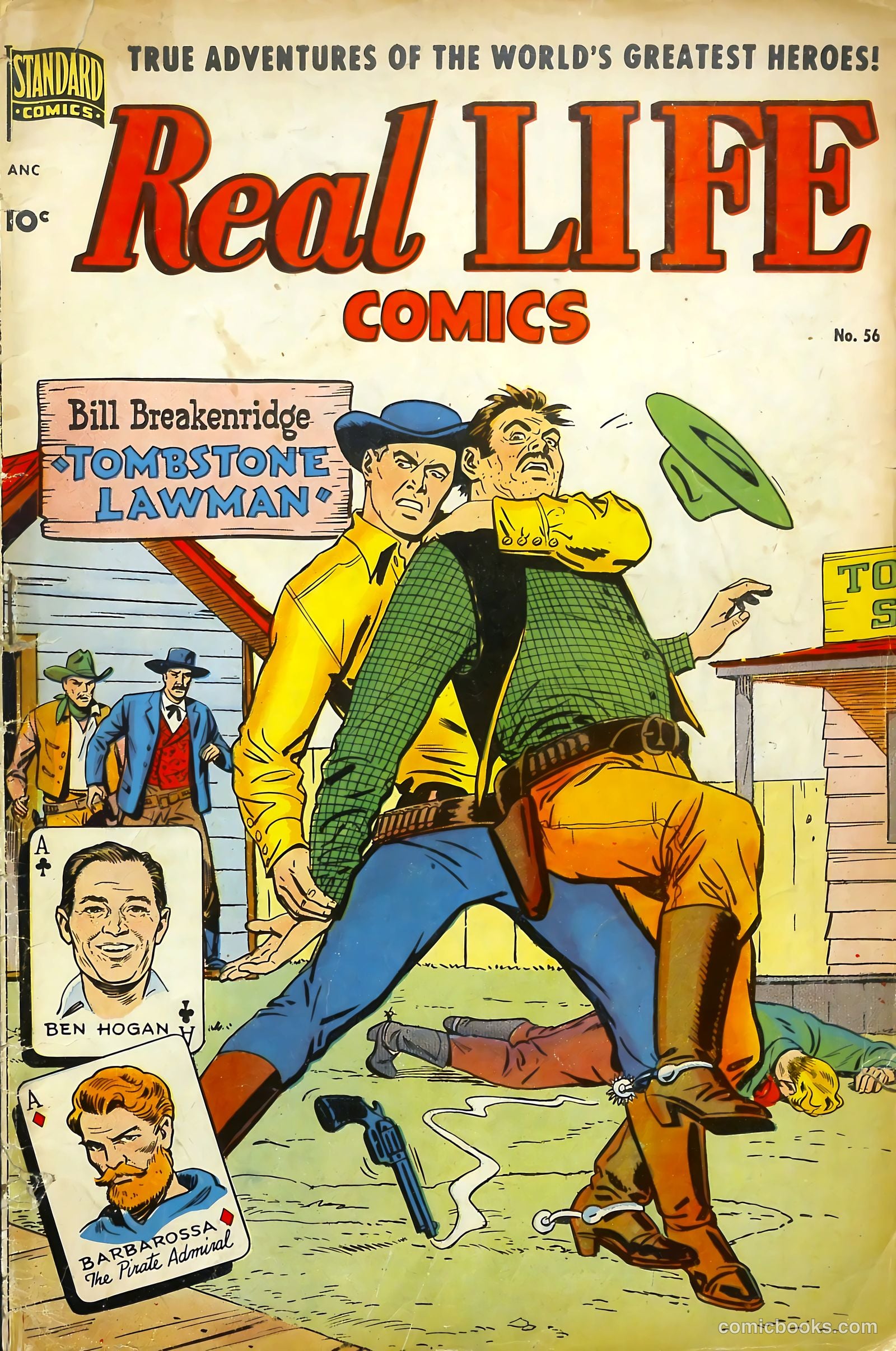 Real Life Comics #56 cover